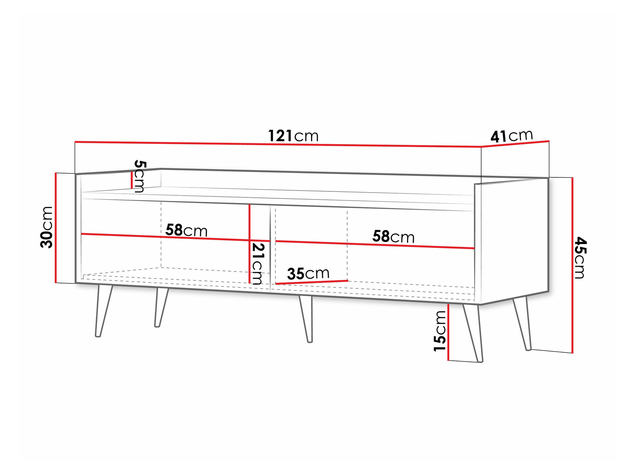TV-Möbel Mirfivu 106