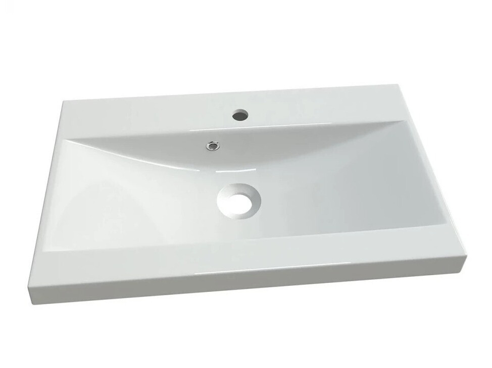 Hängeschrank für Waschbecken Velum (Artisan Eichenholzoptik + Schwarz)