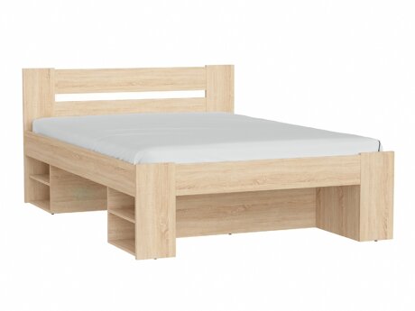 Bett Novsore 130 (Sonoma Eichenholzoptik)