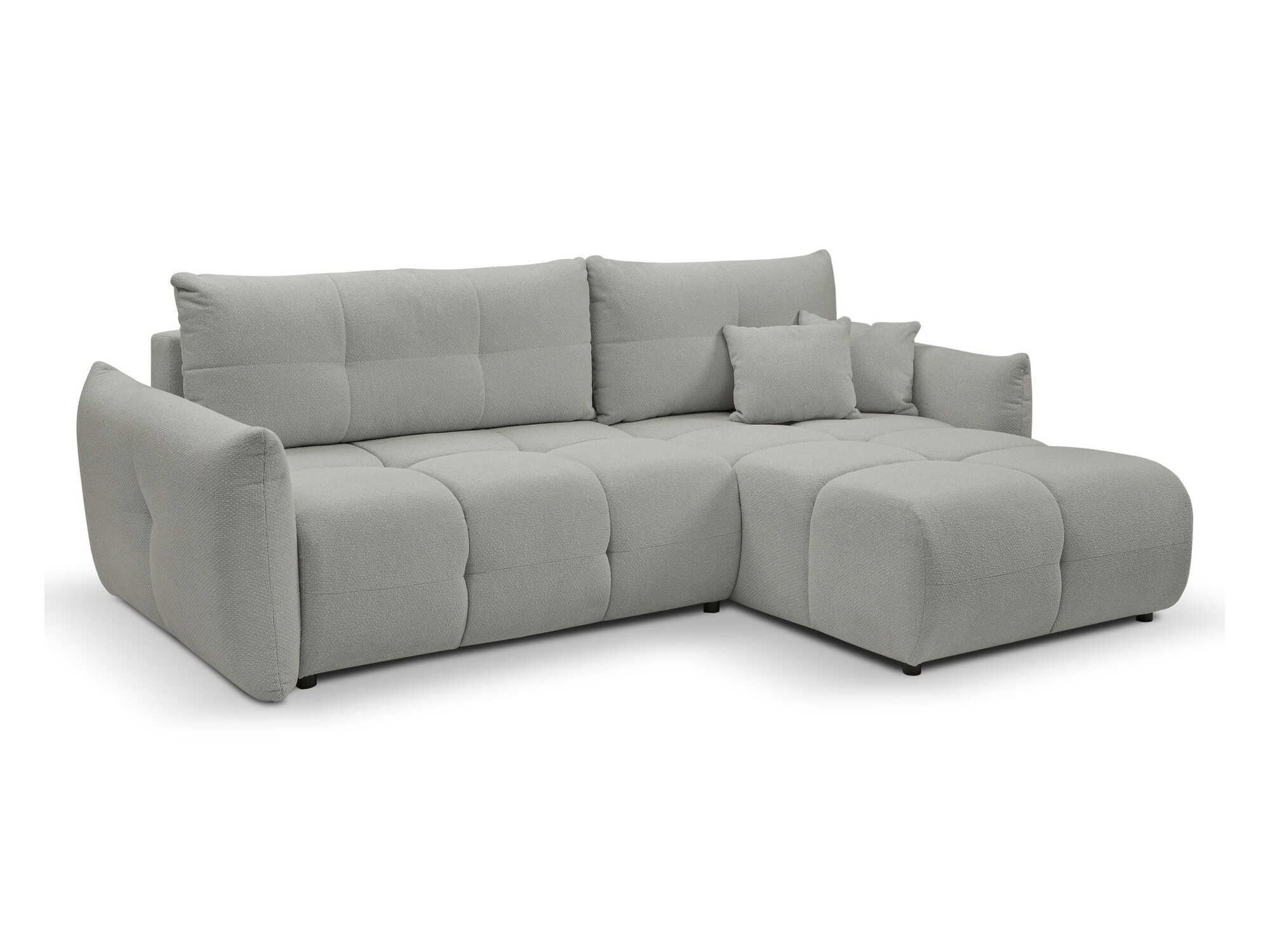 Ecksofa Kingston 146 (Nichtrdic asche)
