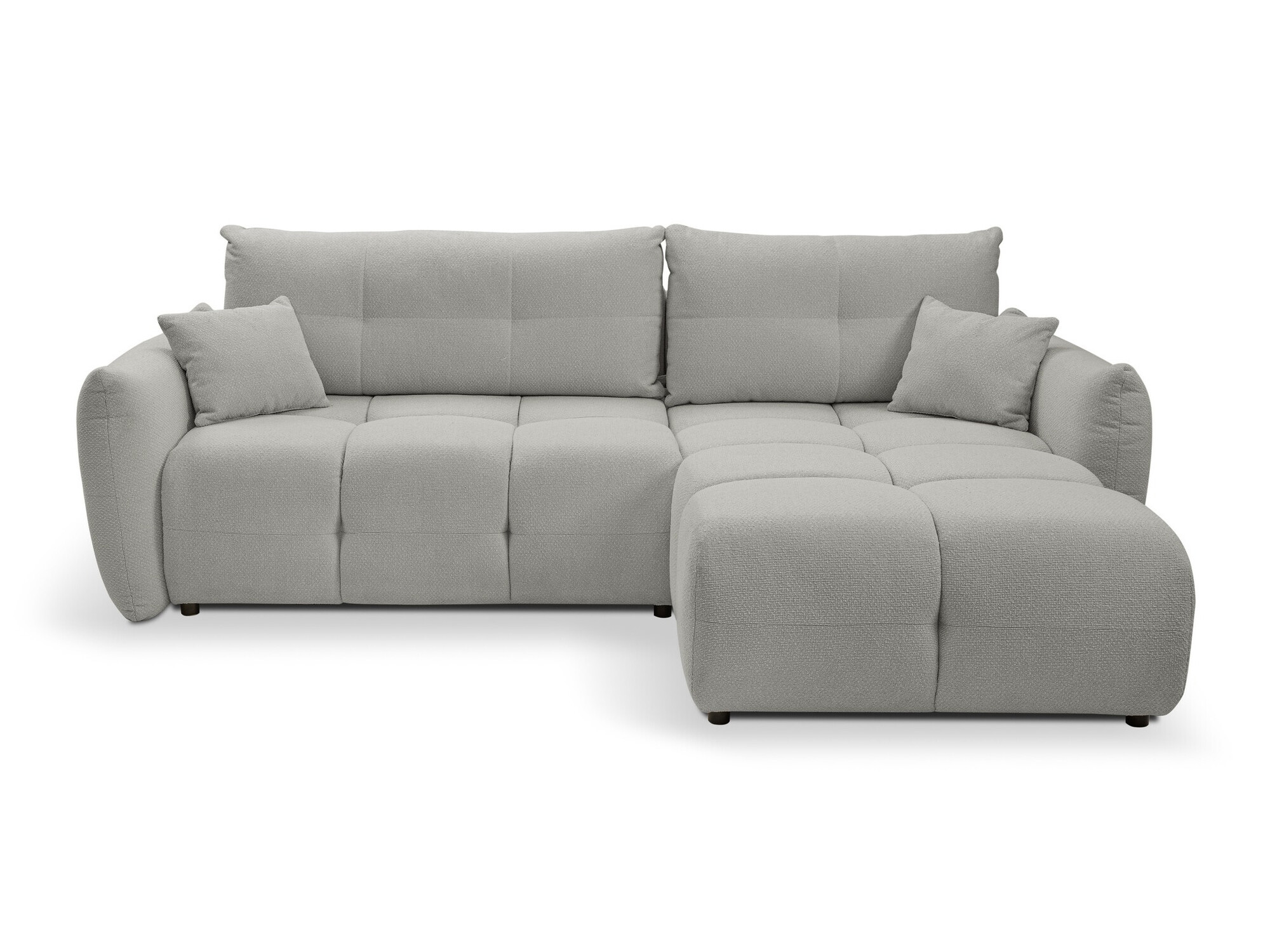 Ecksofa Kingston 146 (Nichtrdic asche)