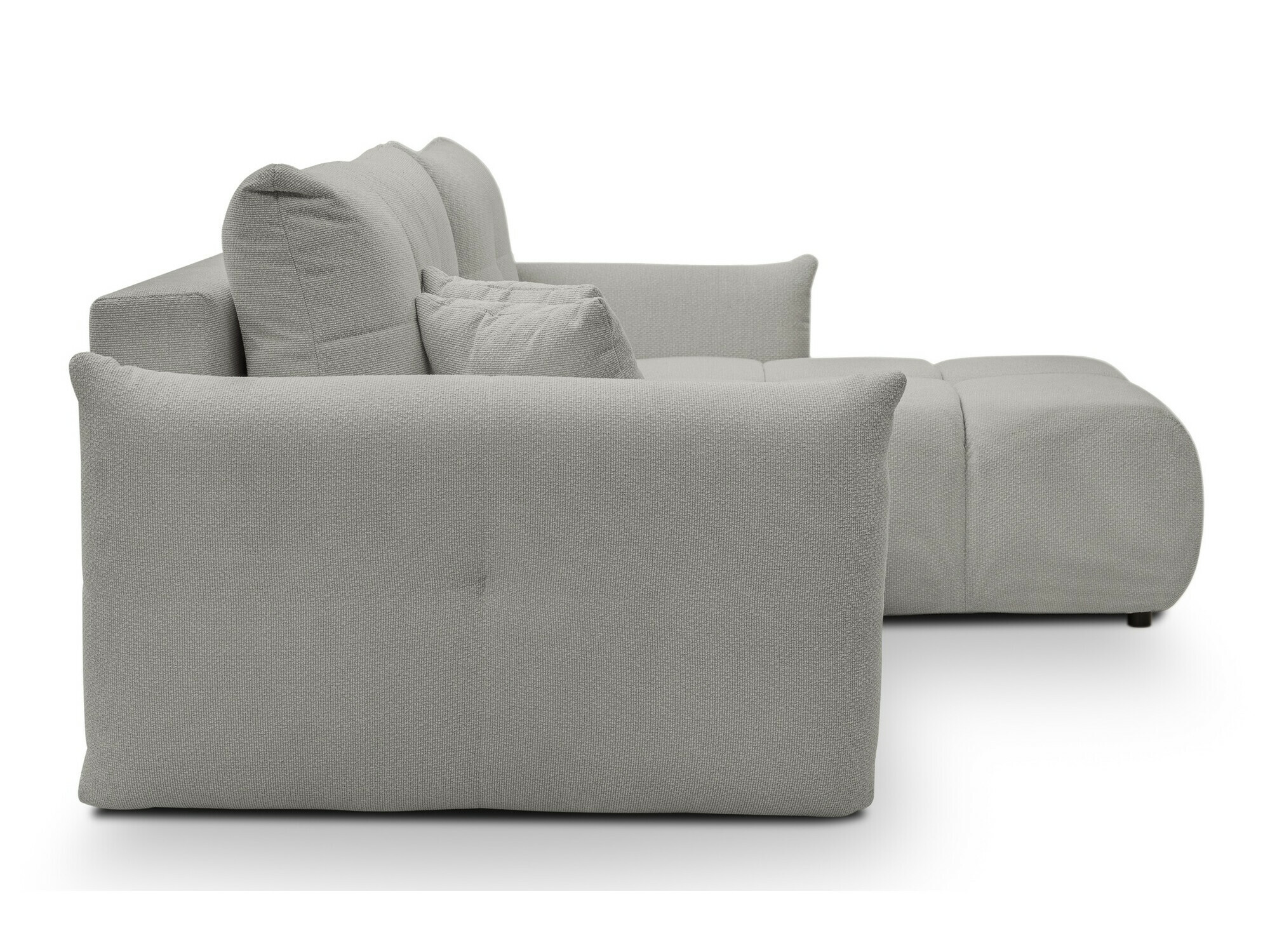 Ecksofa Kingston 146 (Nichtrdic asche)