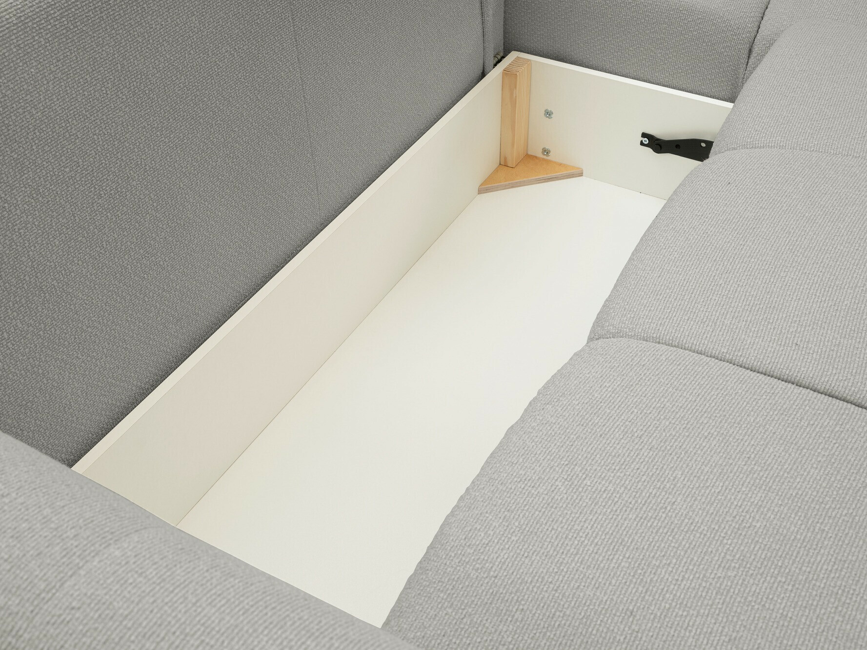 Ecksofa Kingston 146 (Nichtrdic asche)