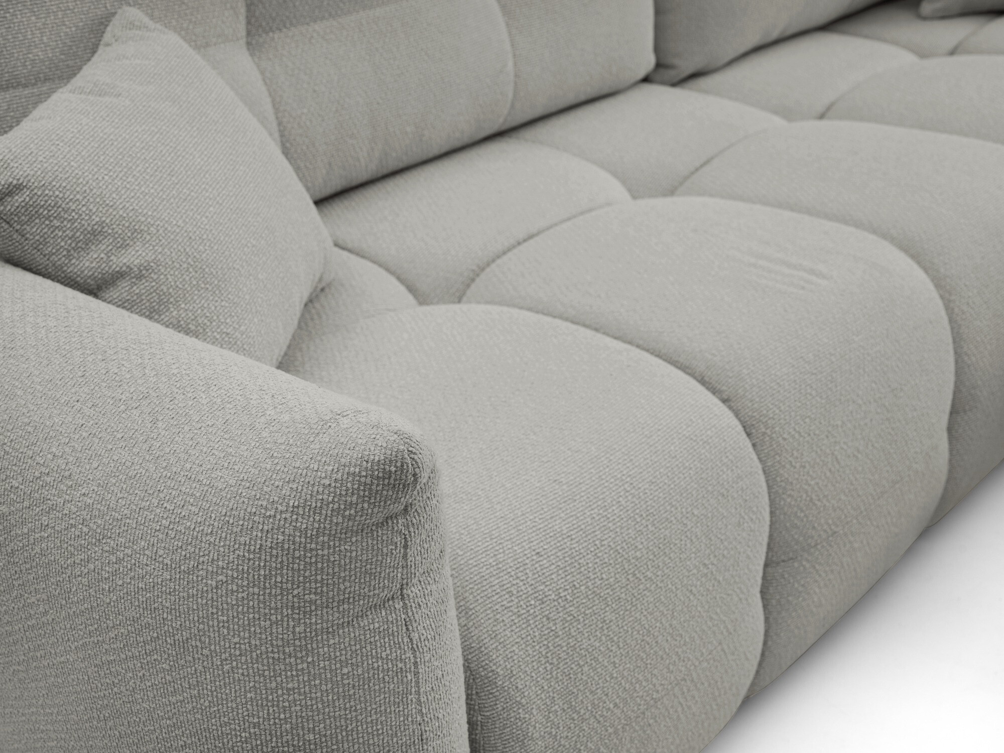 Ecksofa Kingston 146 (Nichtrdic asche)
