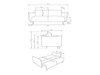 Schlafsofa Kingston 131 (Horizon 38)