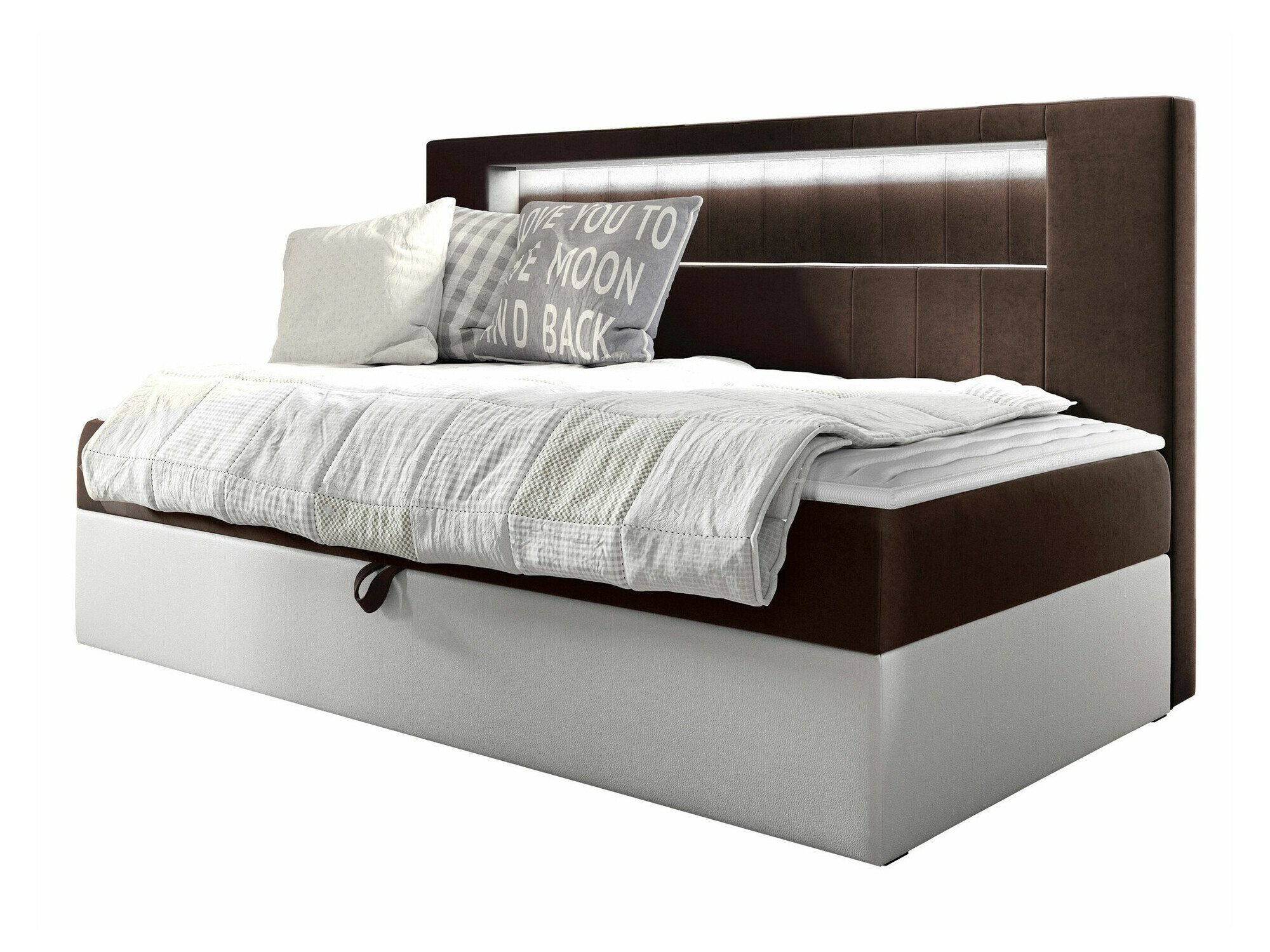 Boxspringbett Lucus IV (Soft 017 + Fresh 4)