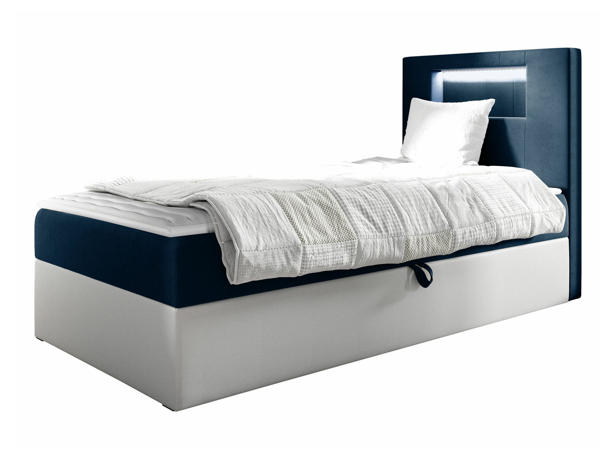 Boxspringbett Lucus V (Soft 017 + Fresh 11)