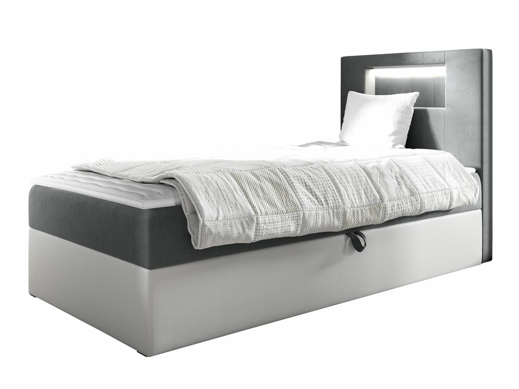 Boxspringbett Lucus V (Soft 017 + Fresh 14)