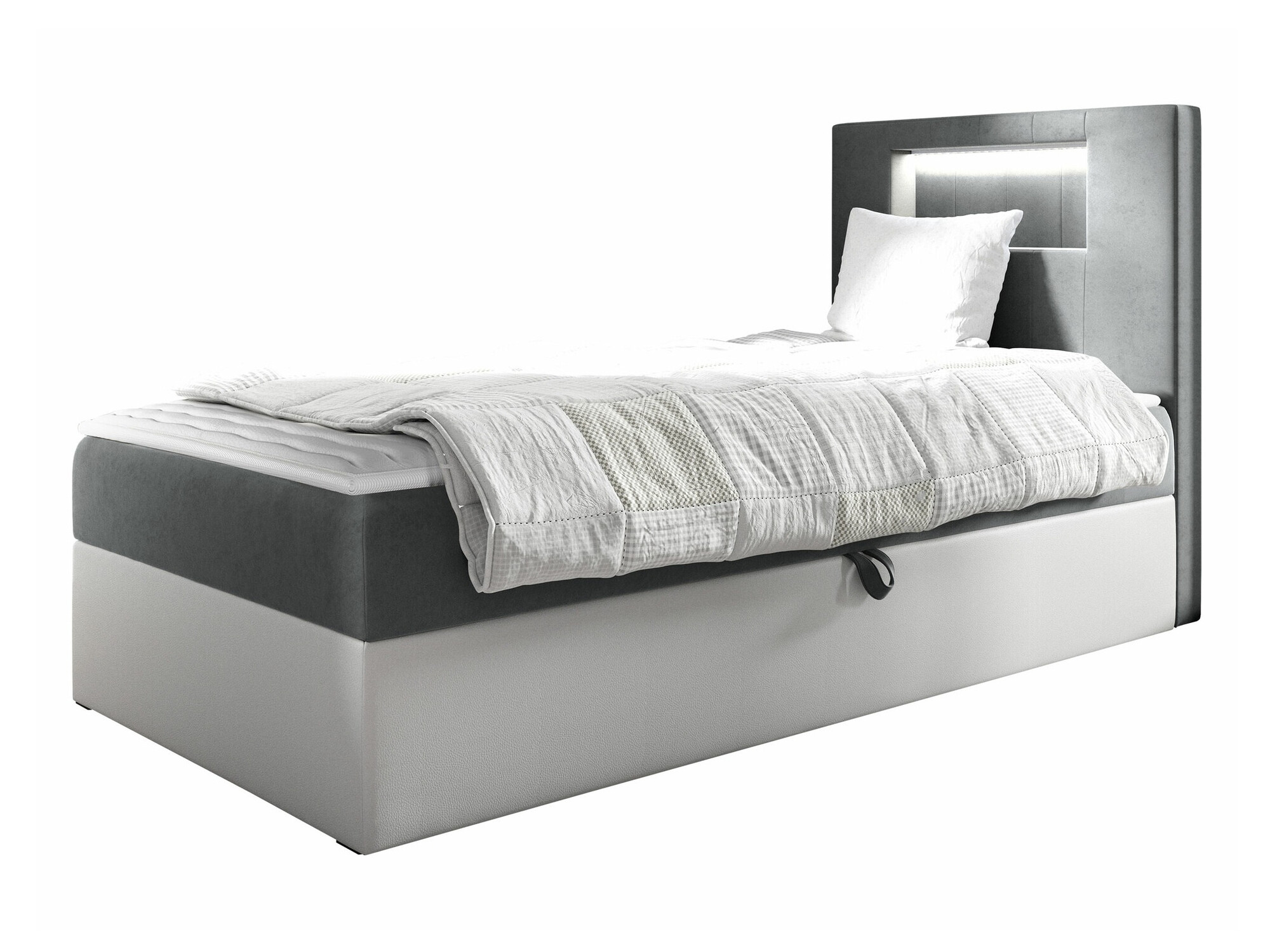 Boxspringbett Lucus V (Soft 017 + Fresh 14)