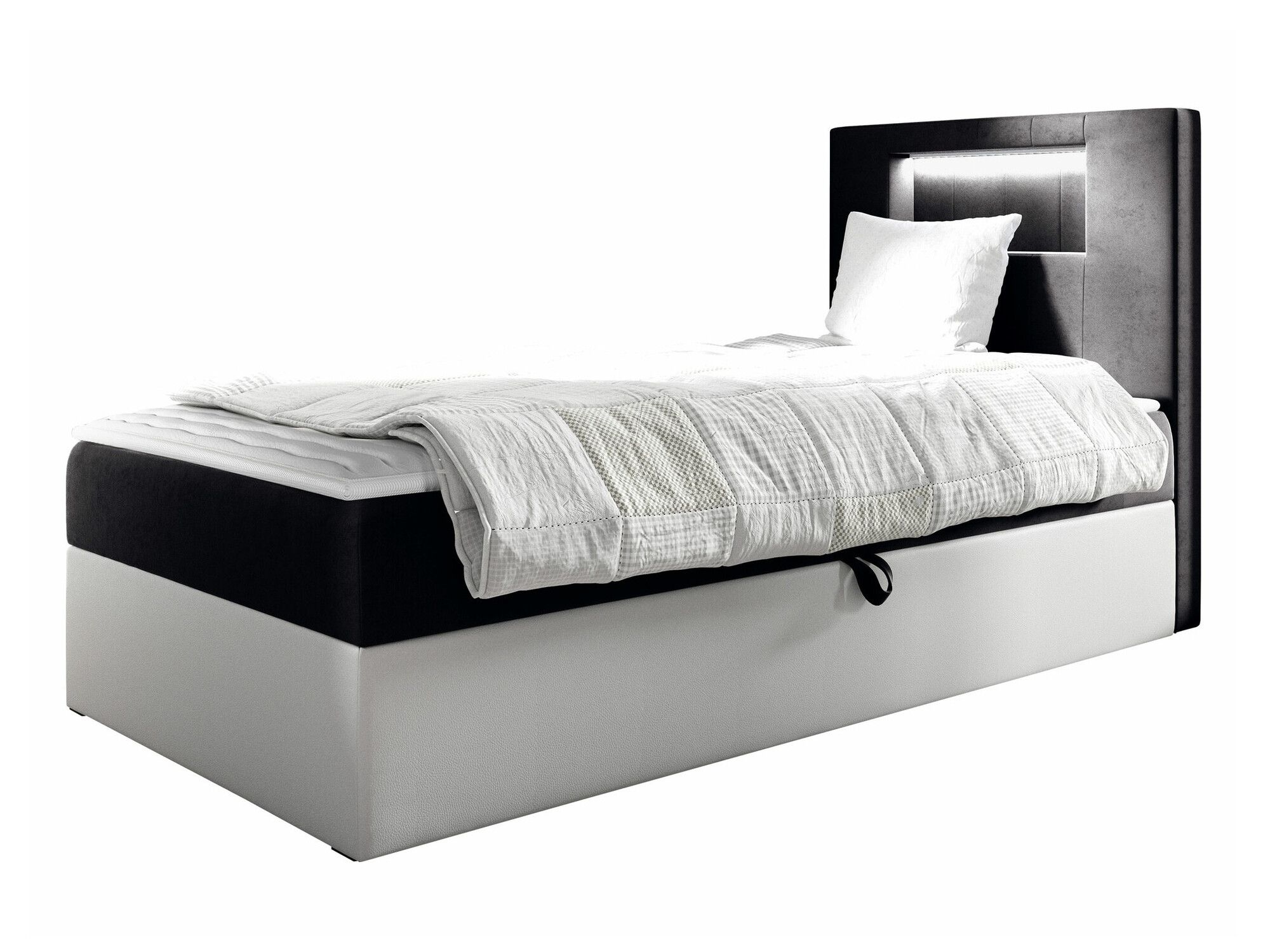 Boxspringbett Lucus V (Soft 017 + Fresh 17)