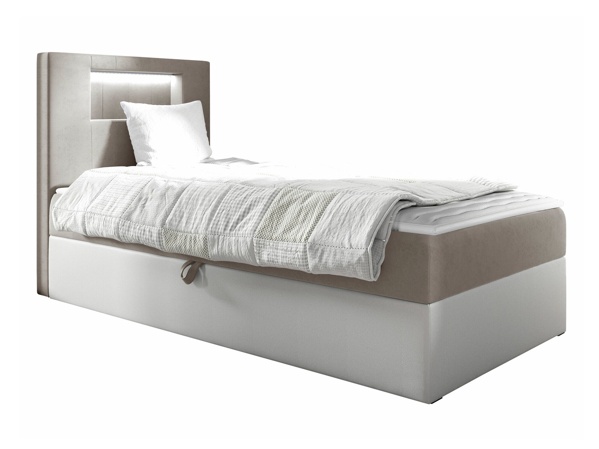 Boxspringbett Lucus V (Soft 017 + Fresh 1)