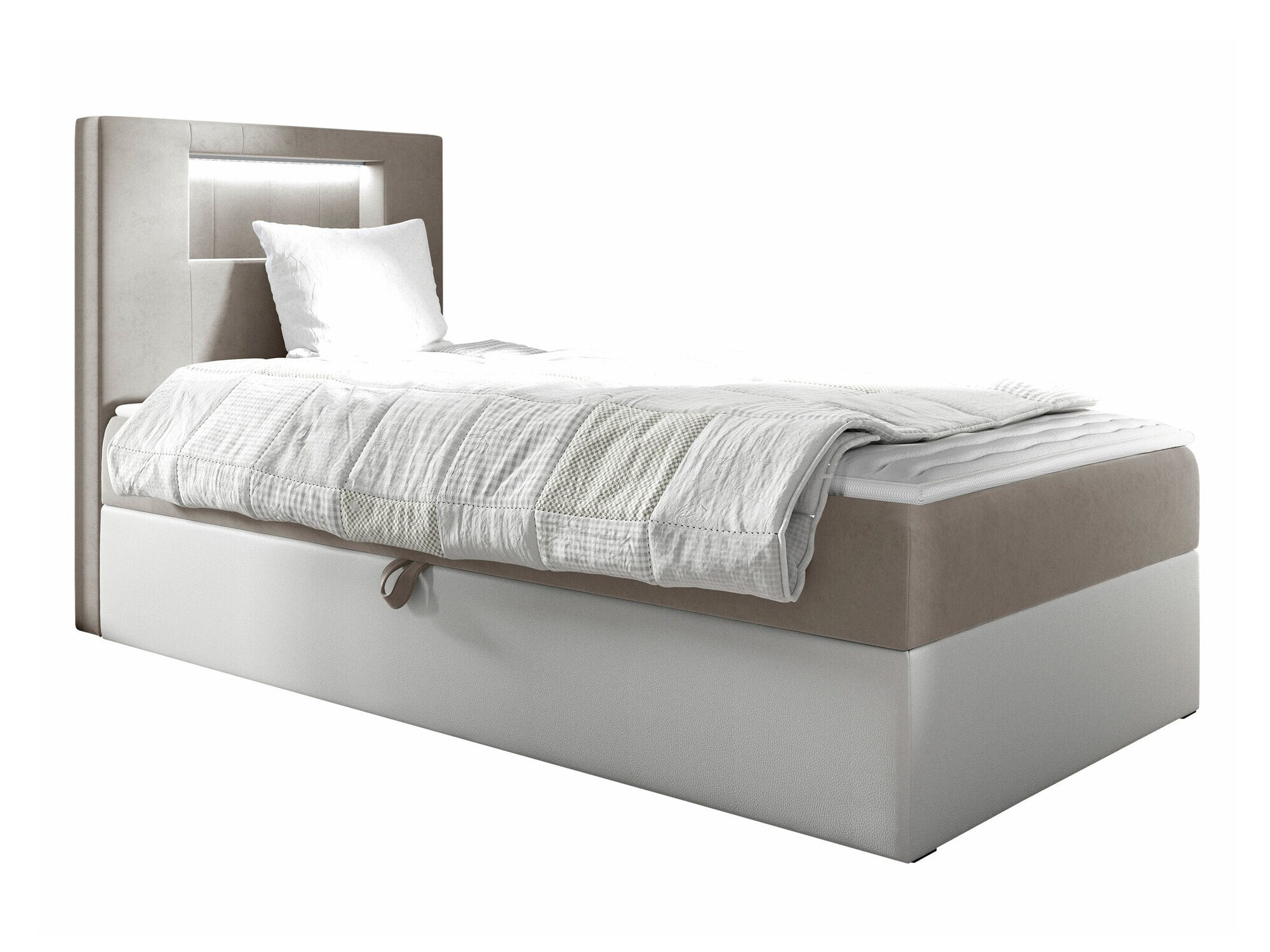 Boxspringbett Lucus V (Soft 017 + Fresh 1)