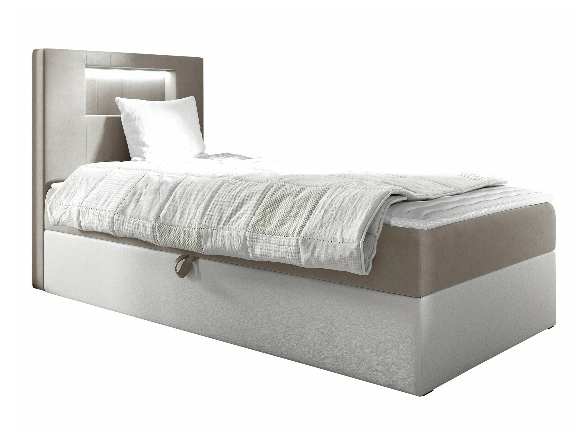 Boxspringbett Lucus V (Soft 017 + Fresh 1)