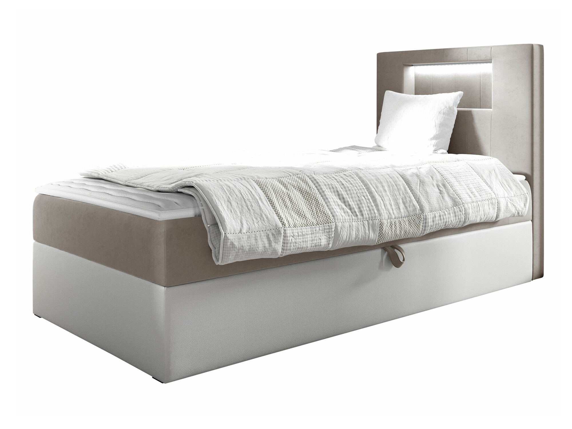 Boxspringbett Lucus V (Soft 017 + Fresh 1)
