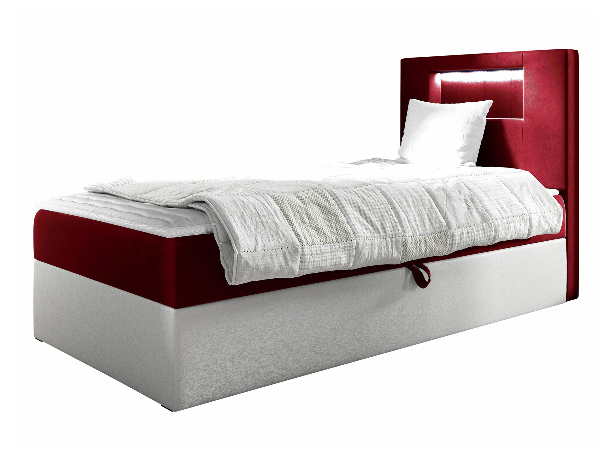 Boxspringbett Lucus V (Soft 017 + Fresh 8)