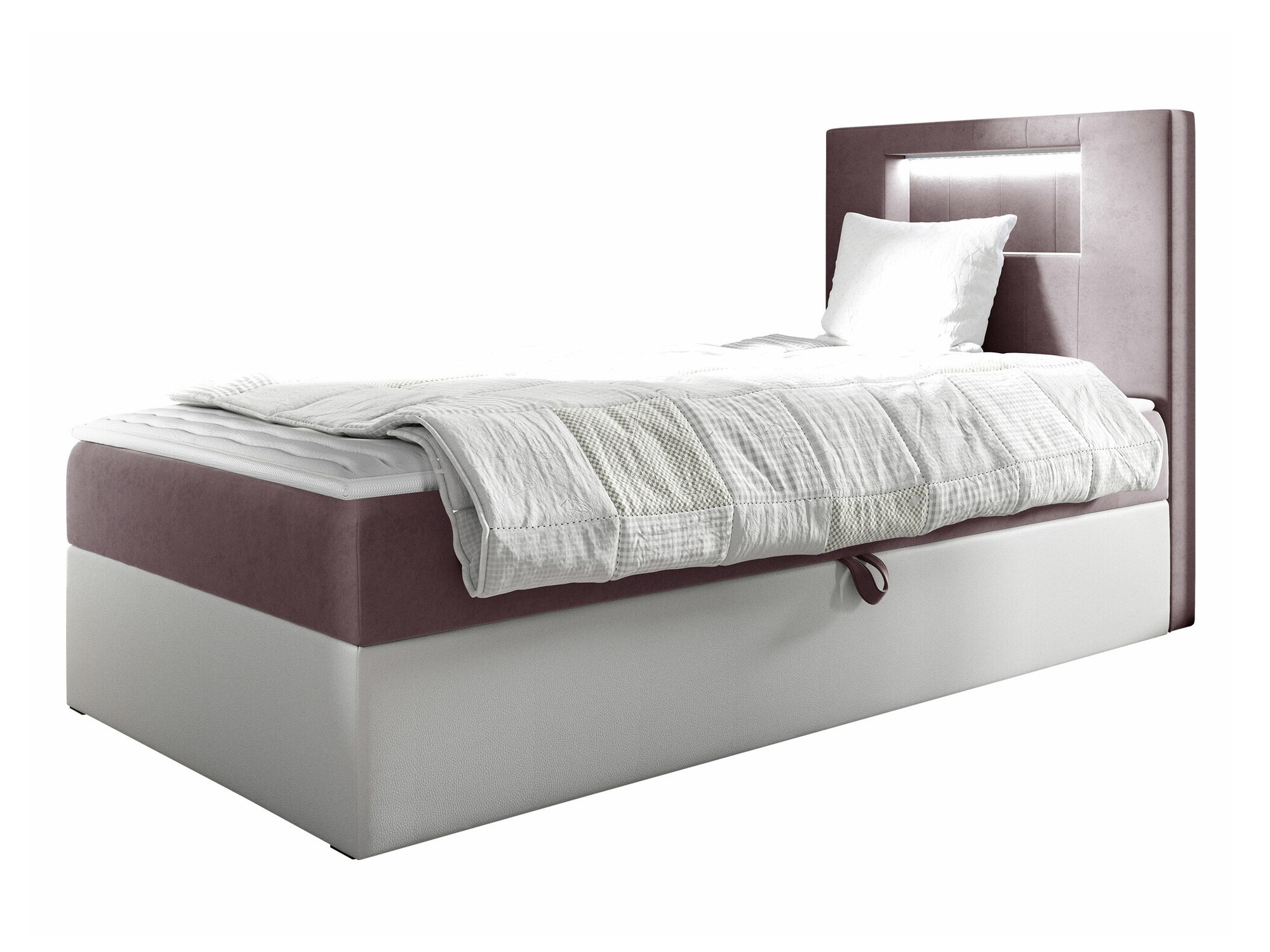 Boxspringbett Lucus V (Soft 017 + Fresh 9)