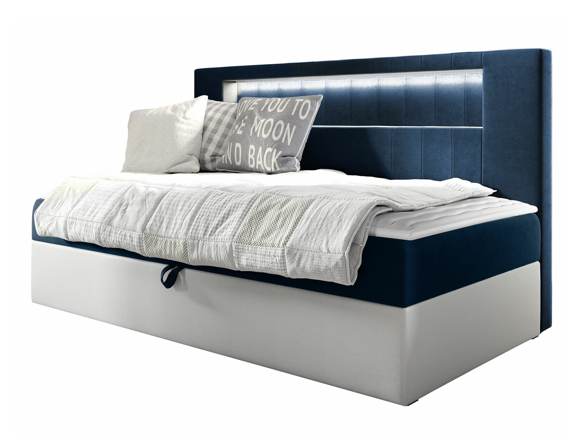 Boxspringbett Baltimore 168 (Soft 017 + Fresh 11)