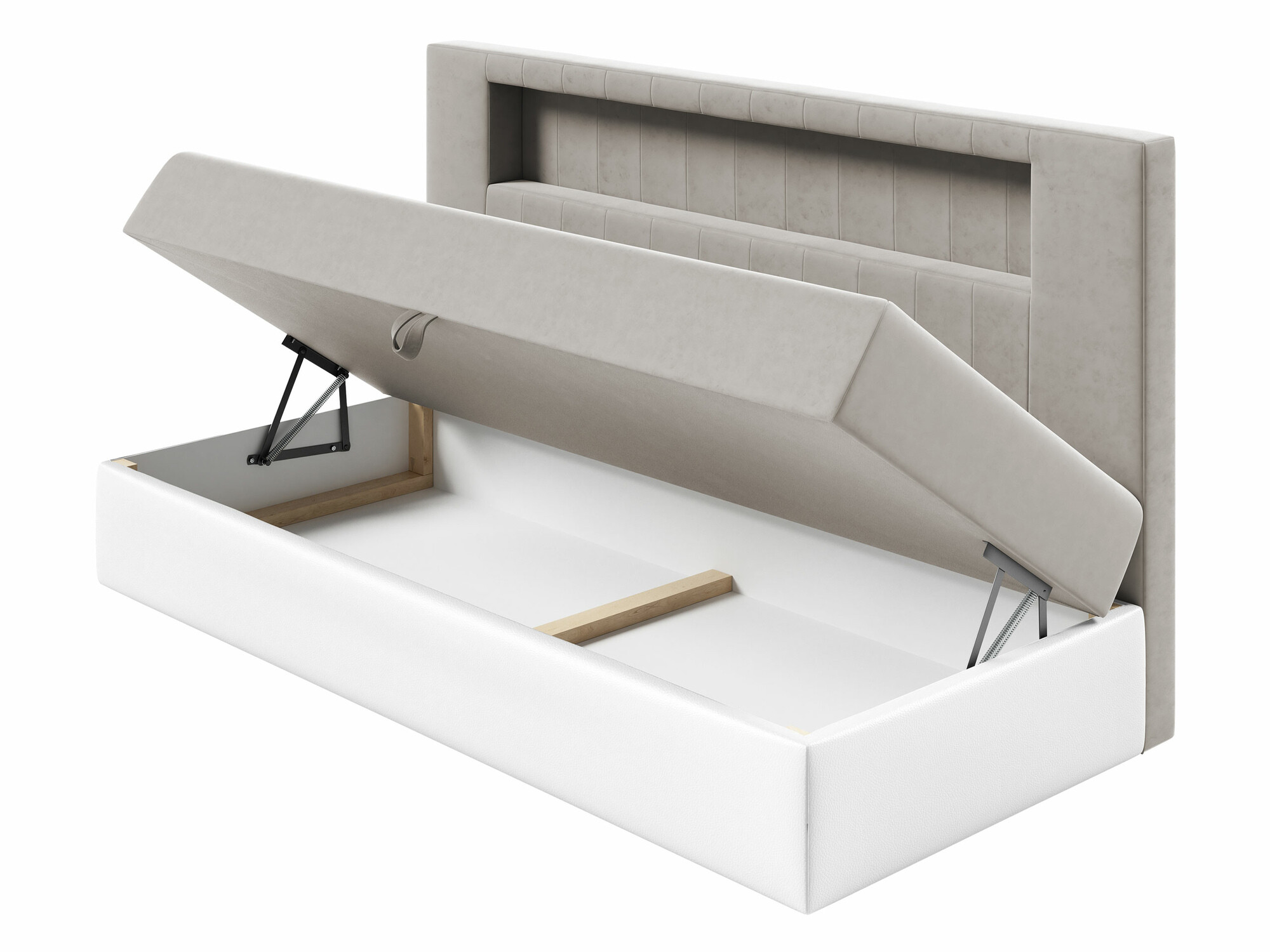 Boxspringbett Lucus IV (Soft 017 + Fresh 11)