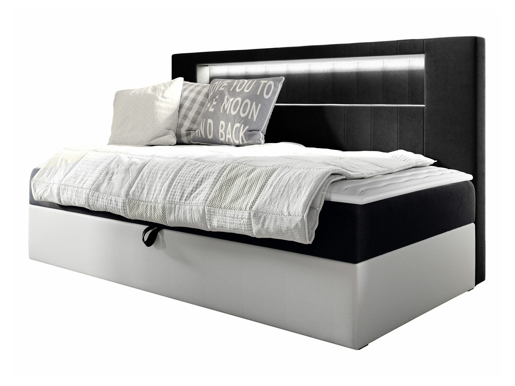 Boxspringbett Lucus IV (Soft 017 + Fresh 17)