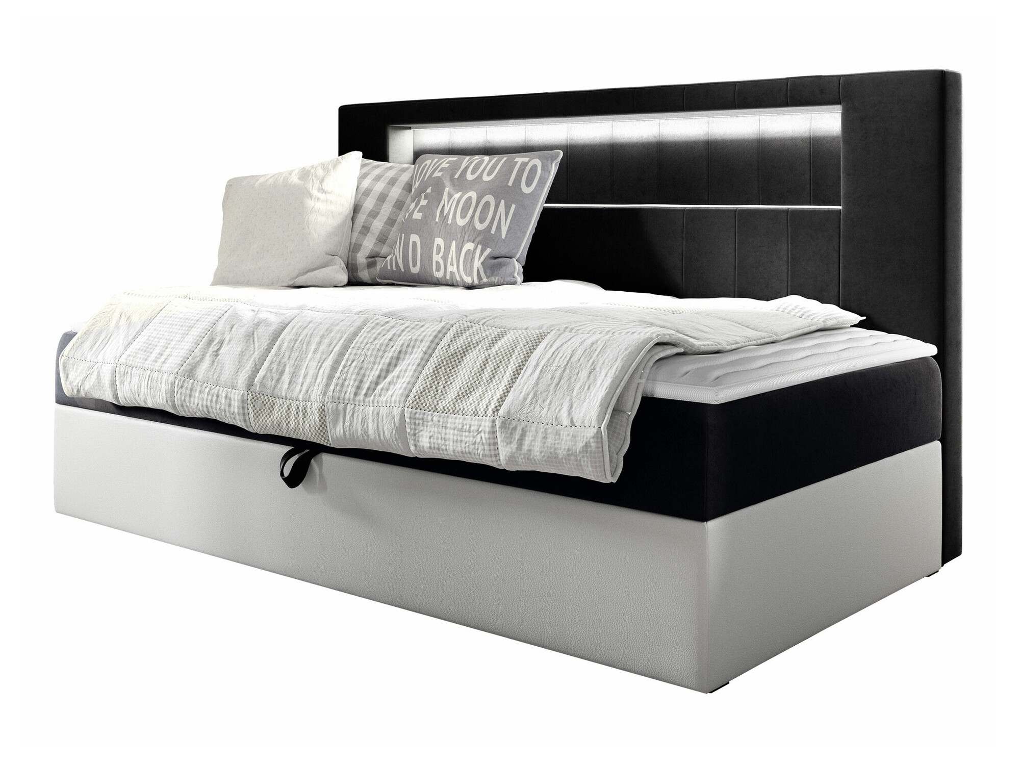 Boxspringbett Lucus IV (Soft 017 + Fresh 17)