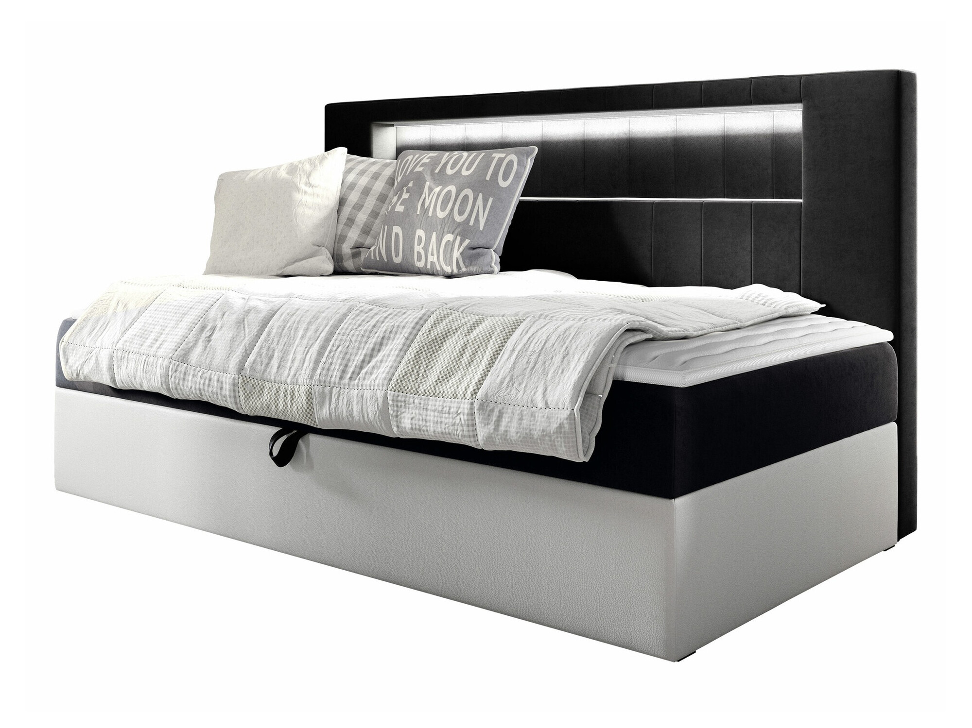 Boxspringbett Lucus IV (Soft 017 + Fresh 17)