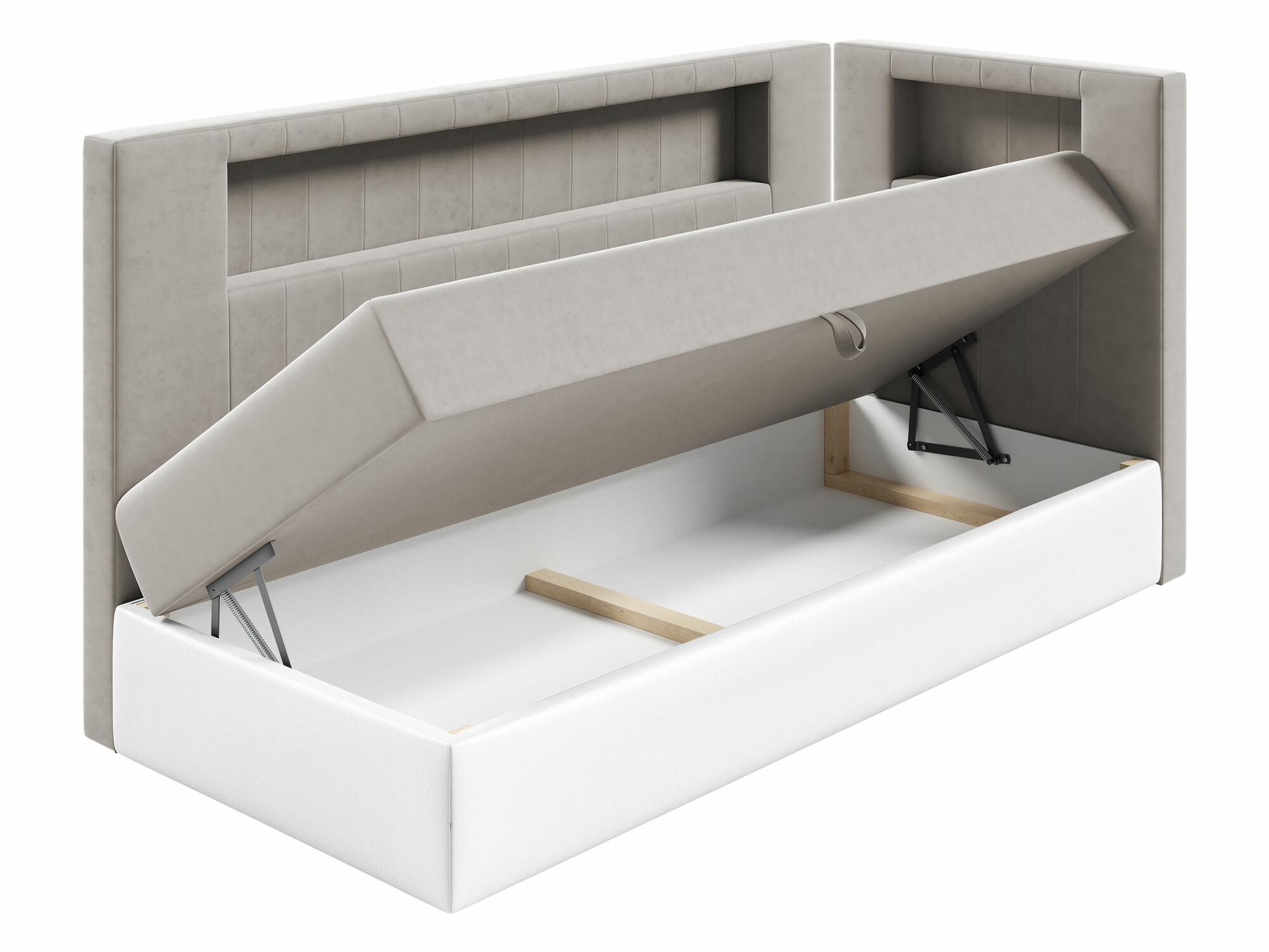 Boxspringbett Baltimore 172 (Soft 017 + Fresh 12)