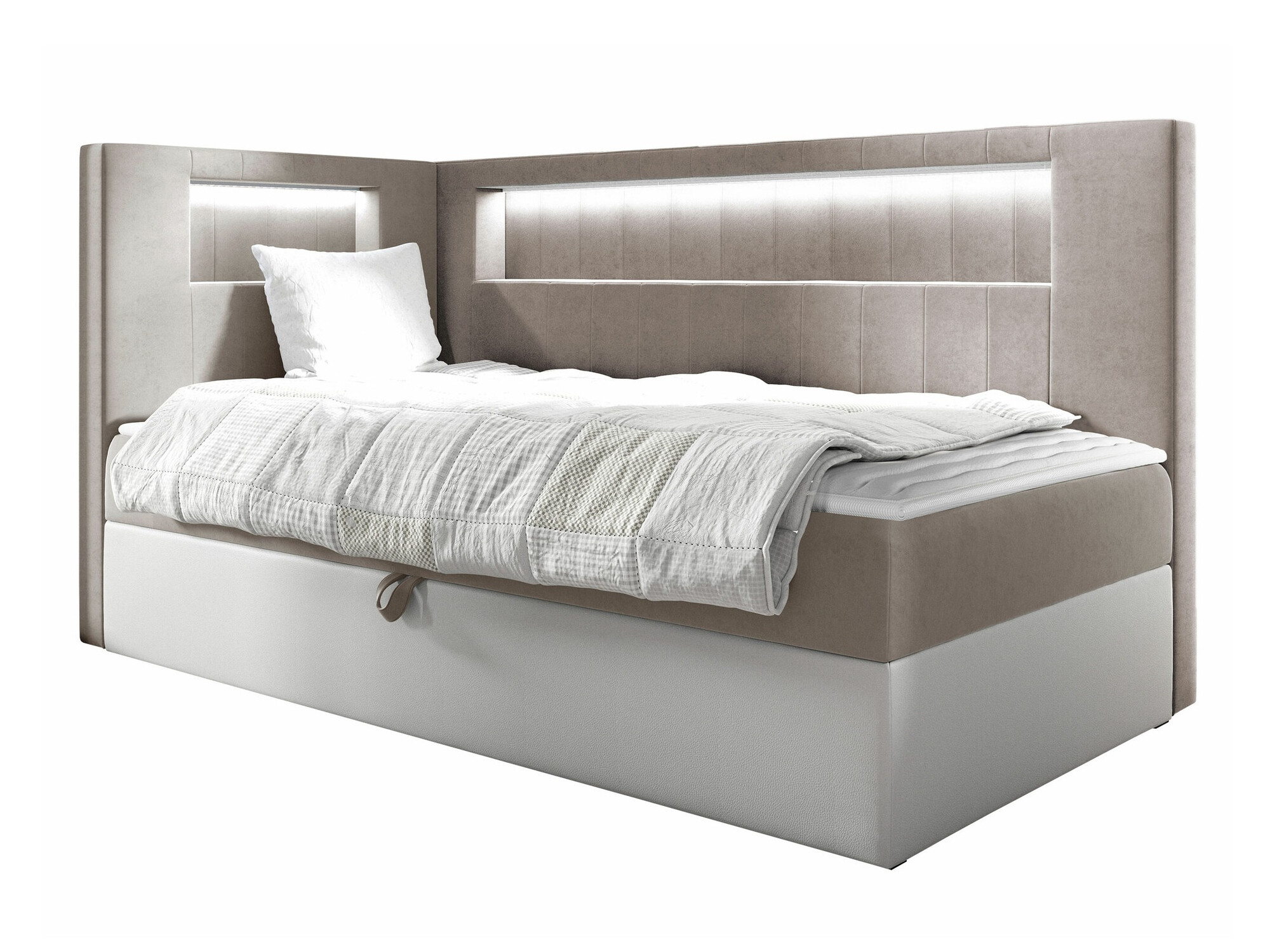 Boxspringbett Baltimore 172 (Soft 017 + Fresh 1)
