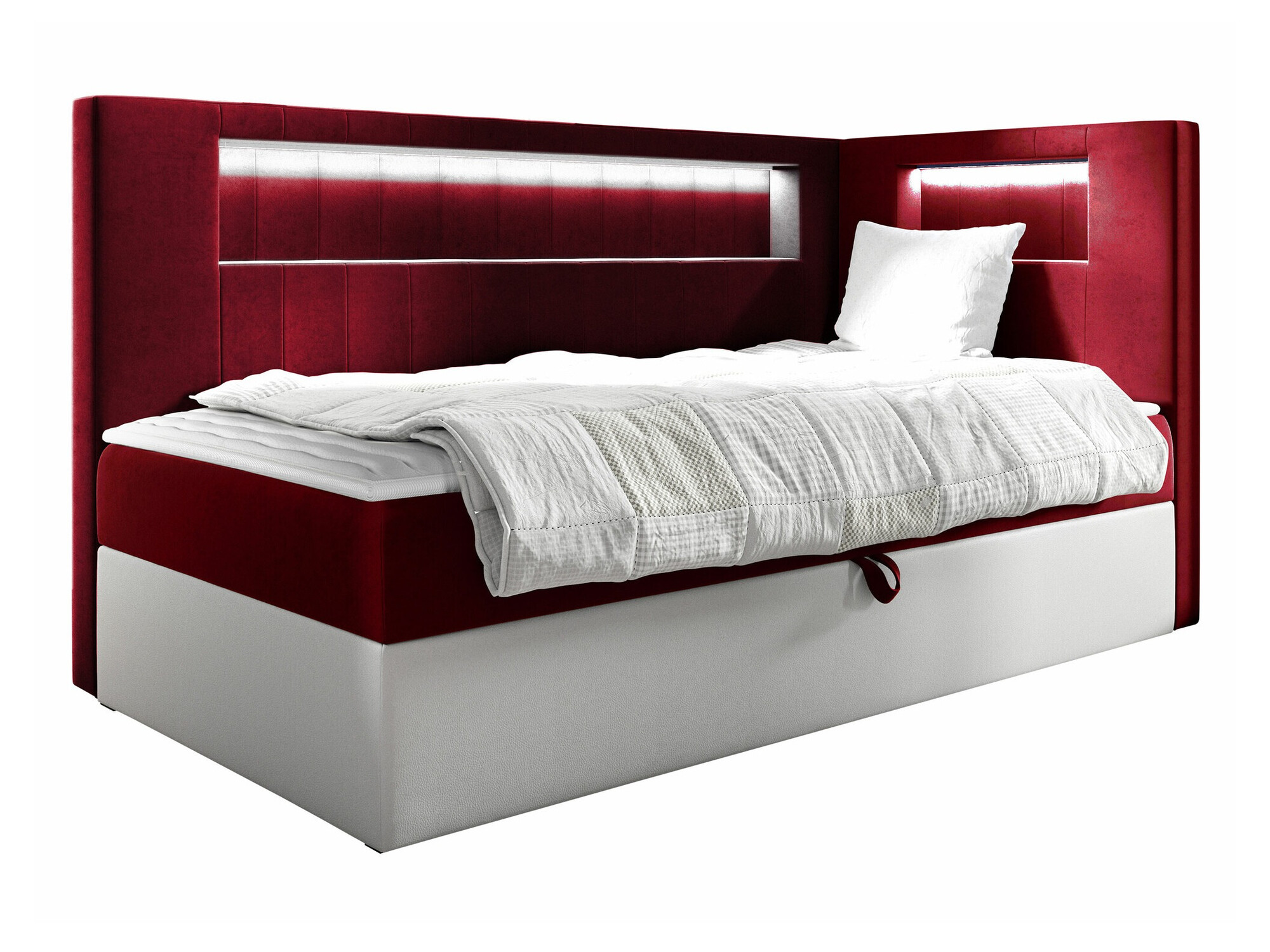Boxspringbett Baltimore 172 (Soft 017 + Fresh 8)