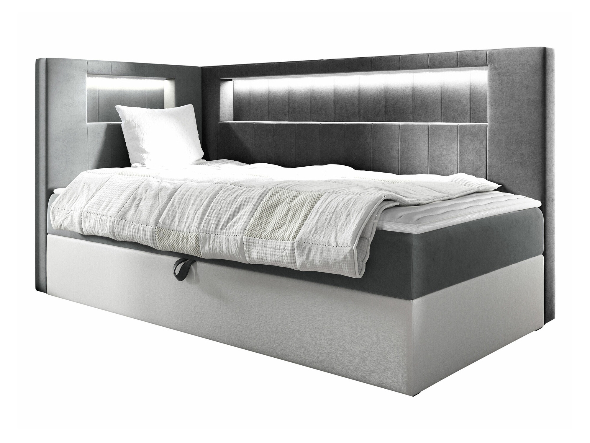 Boxspringbett Lucus VIII (Soft 017 + Fresh 14)