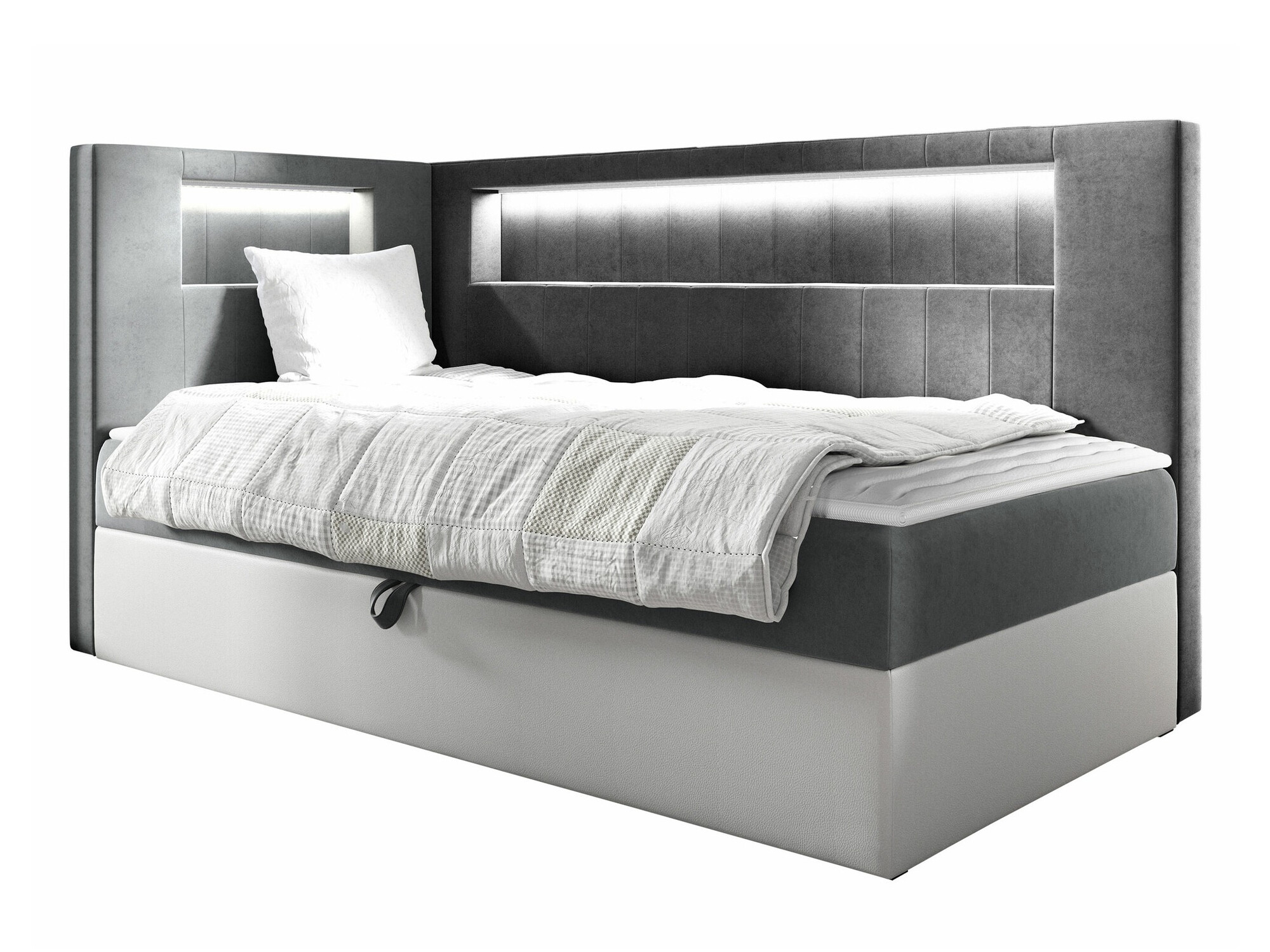 Boxspringbett Lucus VIII (Soft 017 + Fresh 14)