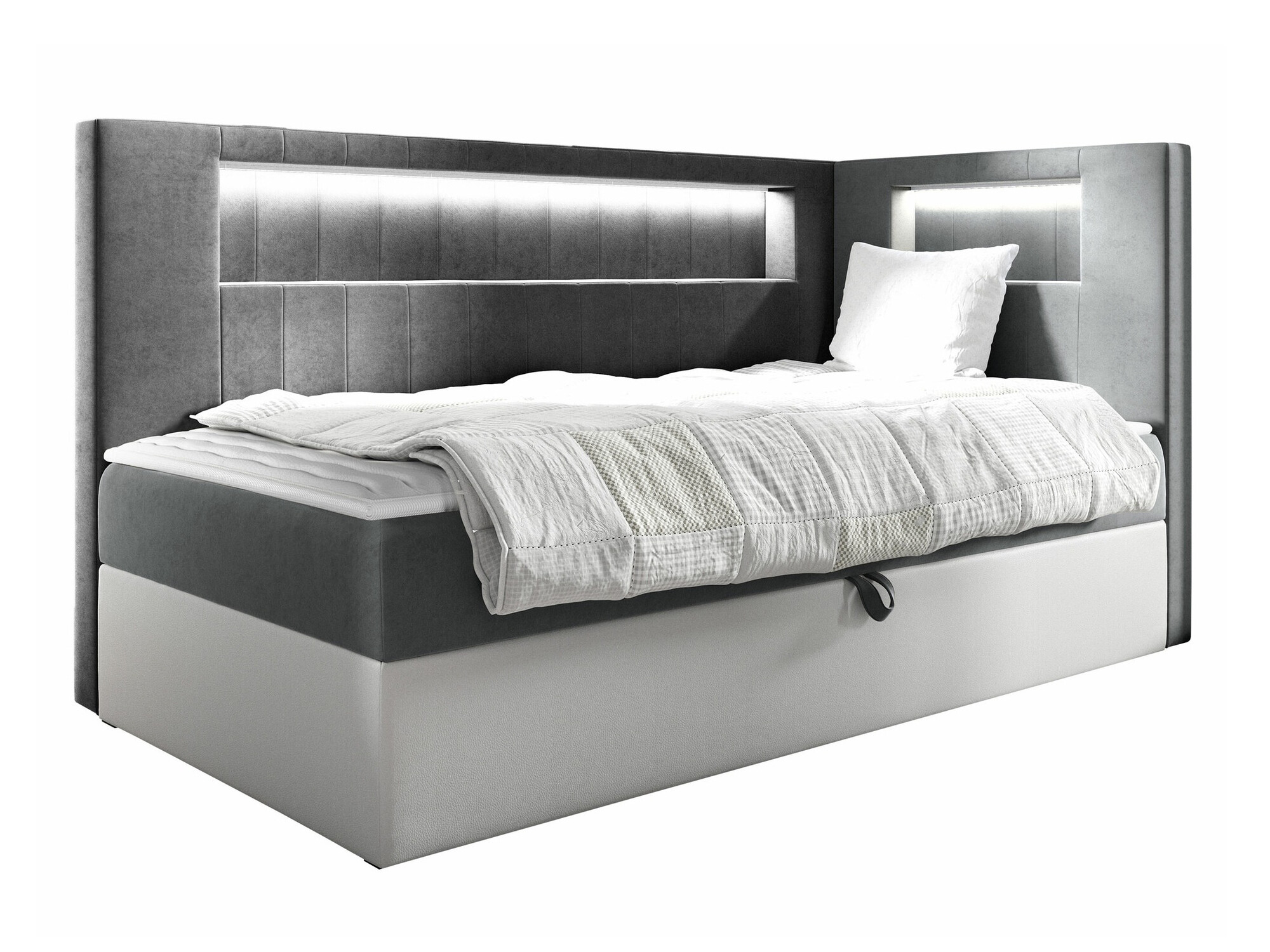 Boxspringbett Lucus VIII (Soft 017 + Fresh 14)