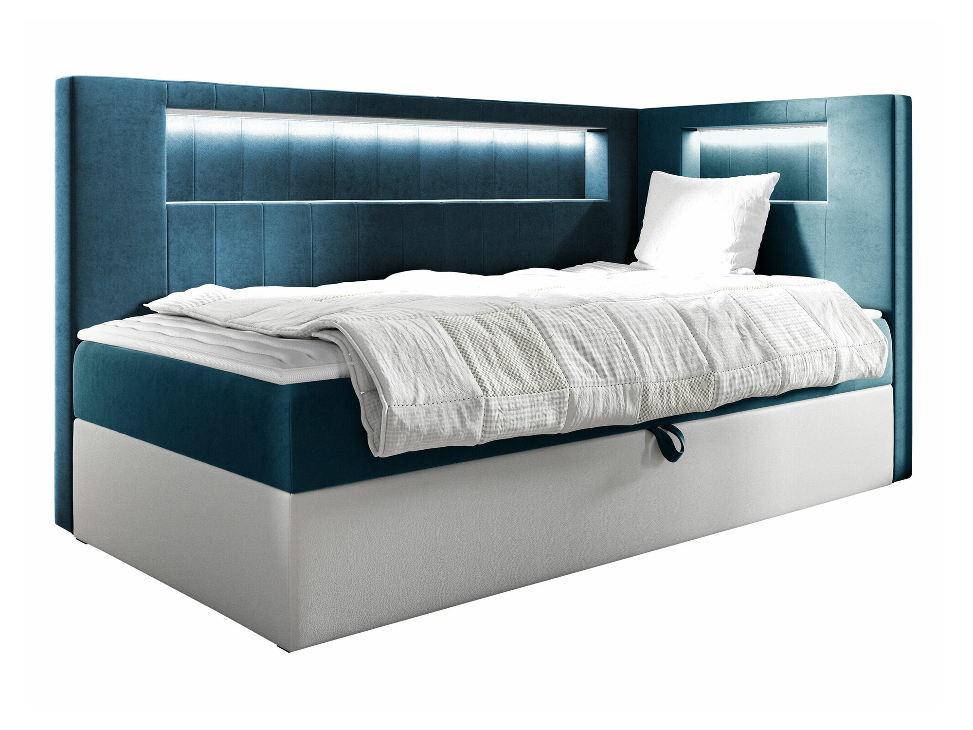 Boxspringbett Lucus VIII (Soft 017 + Fresh 34)