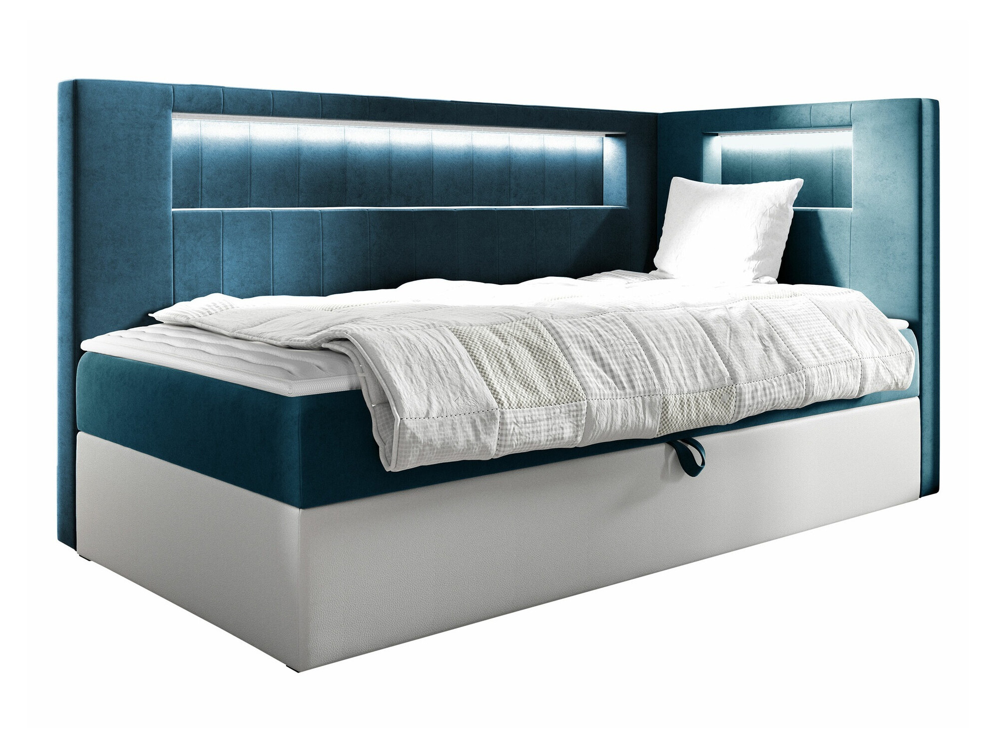 Boxspringbett Lucus VIII (Soft 017 + Fresh 34)
