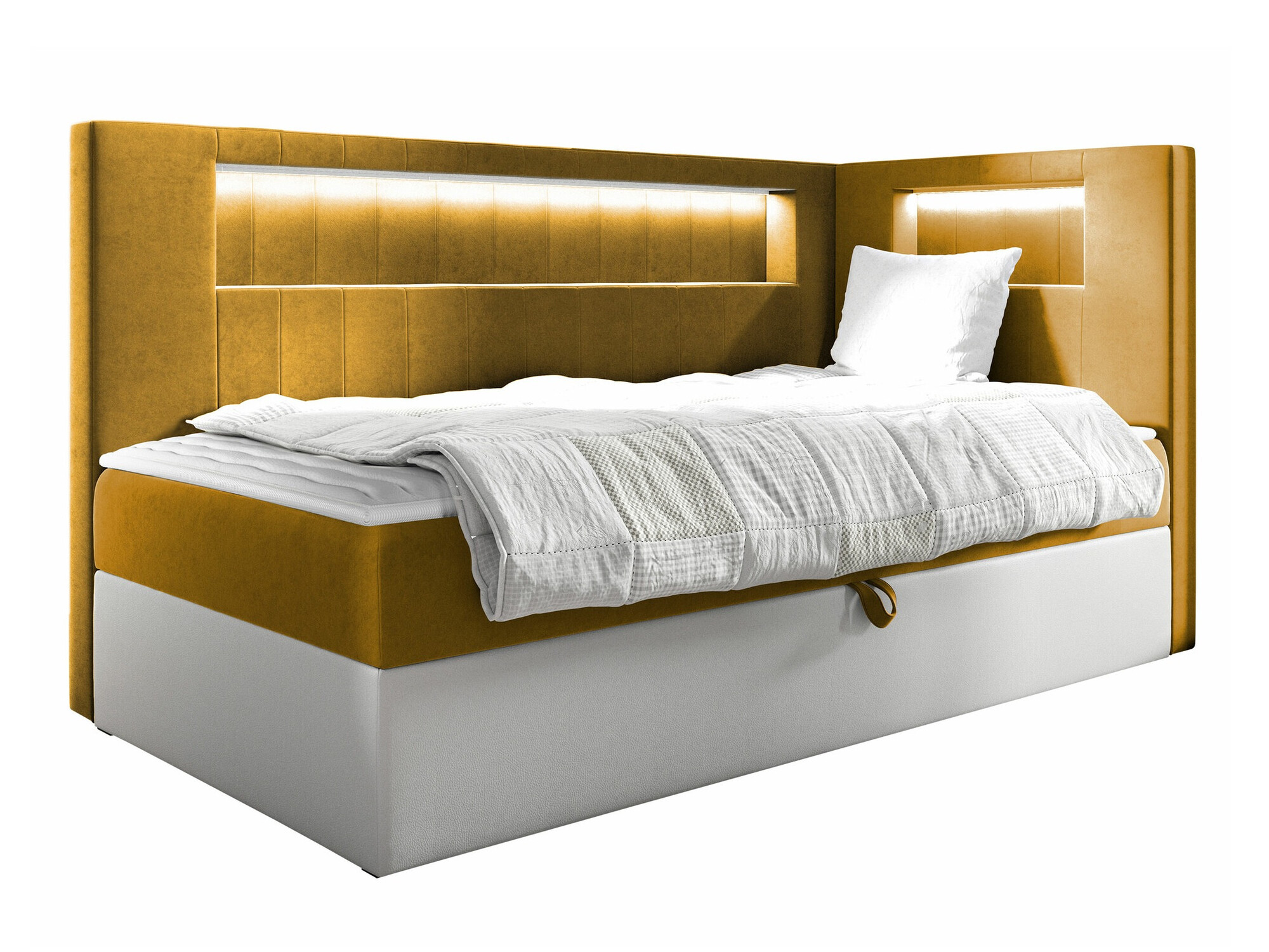 Boxspringbett Lucus VIII (Soft 017 + Fresh 37)