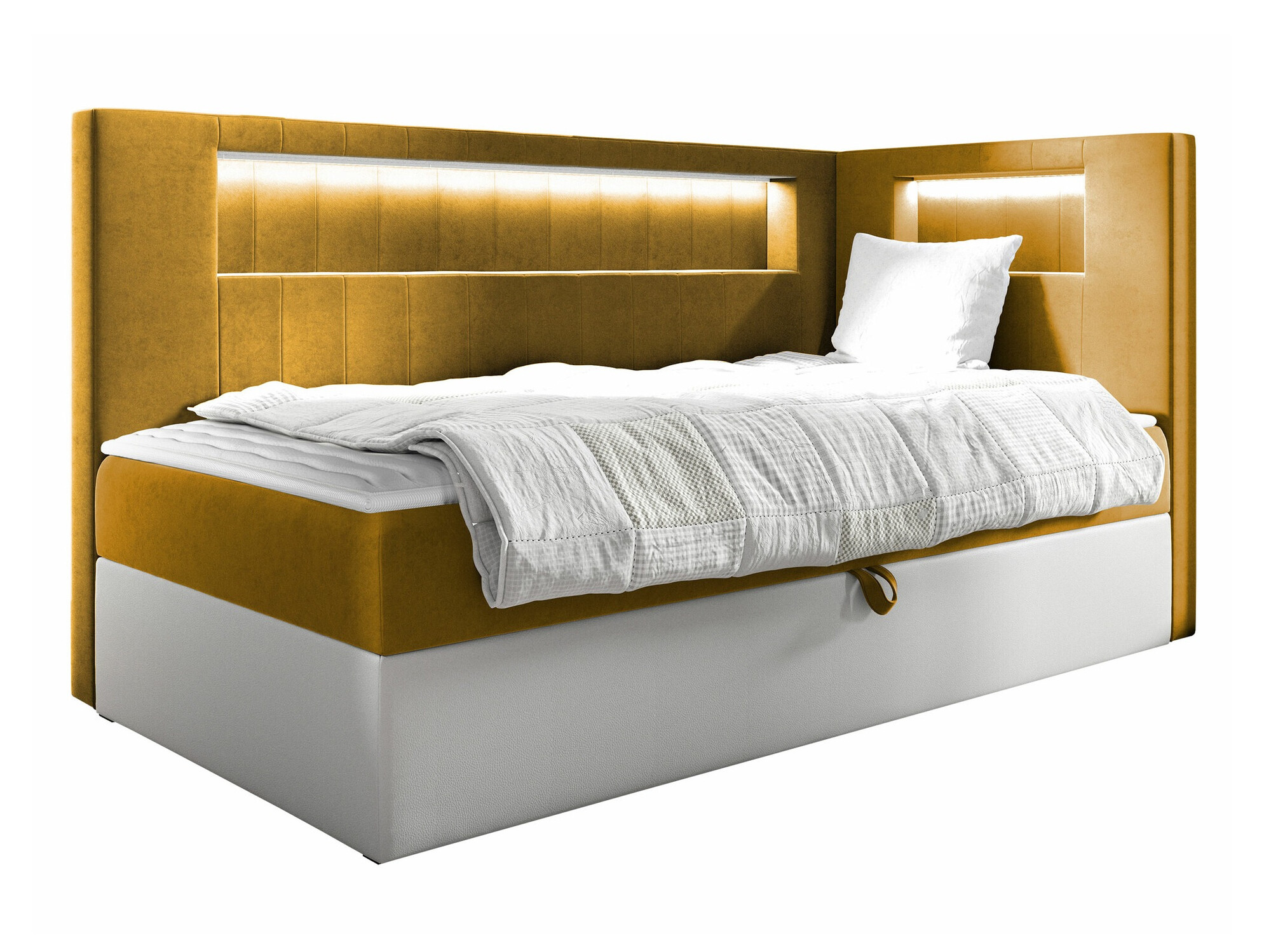 Boxspringbett Lucus VIII (Soft 017 + Fresh 37)