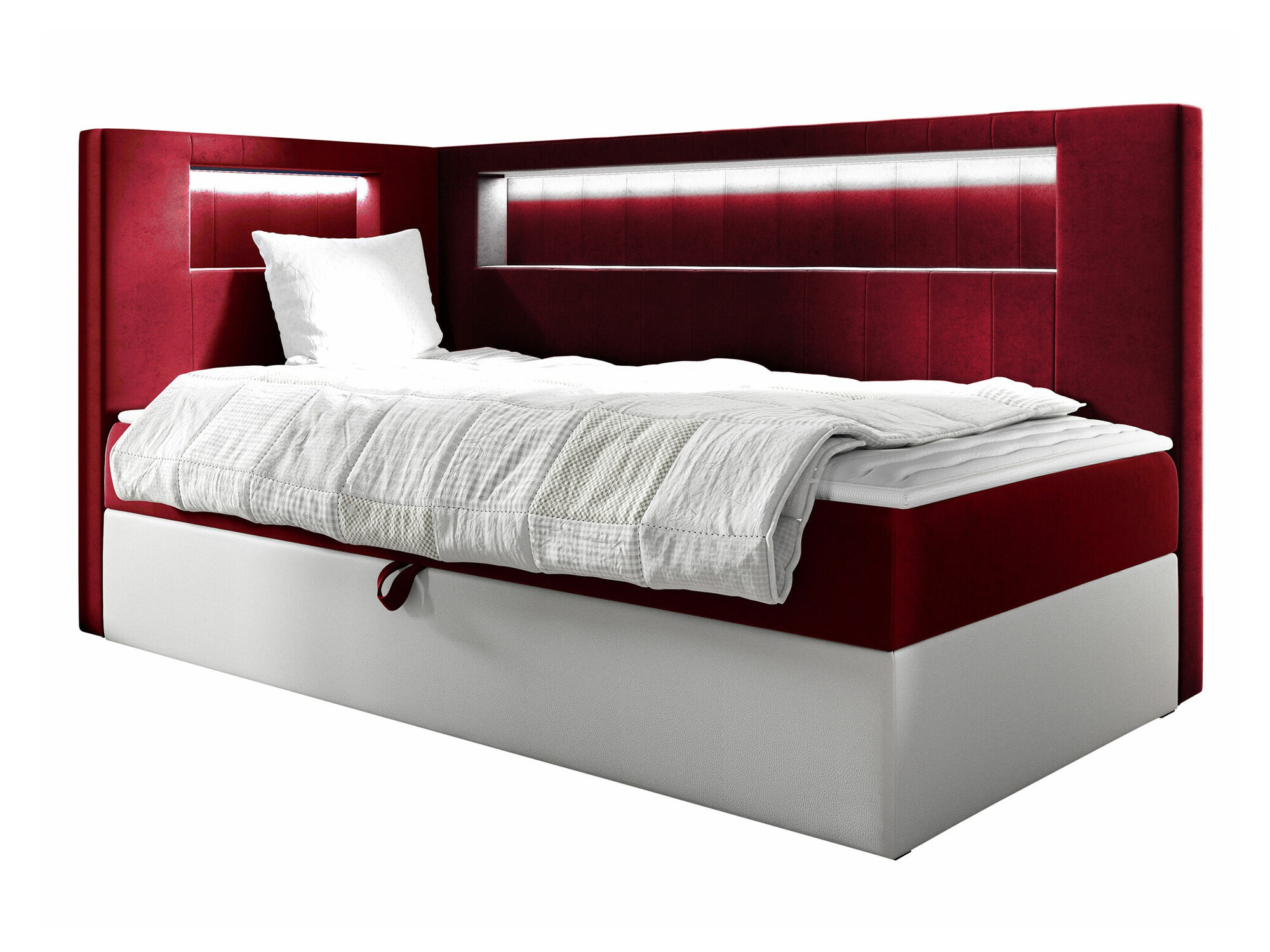 Boxspringbett Lucus VIII (Soft 017 + Fresh 8)