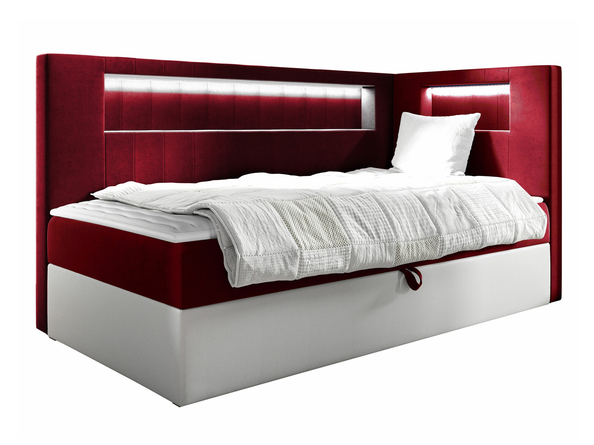 Boxspringbett Lucus VIII (Soft 017 + Fresh 8)