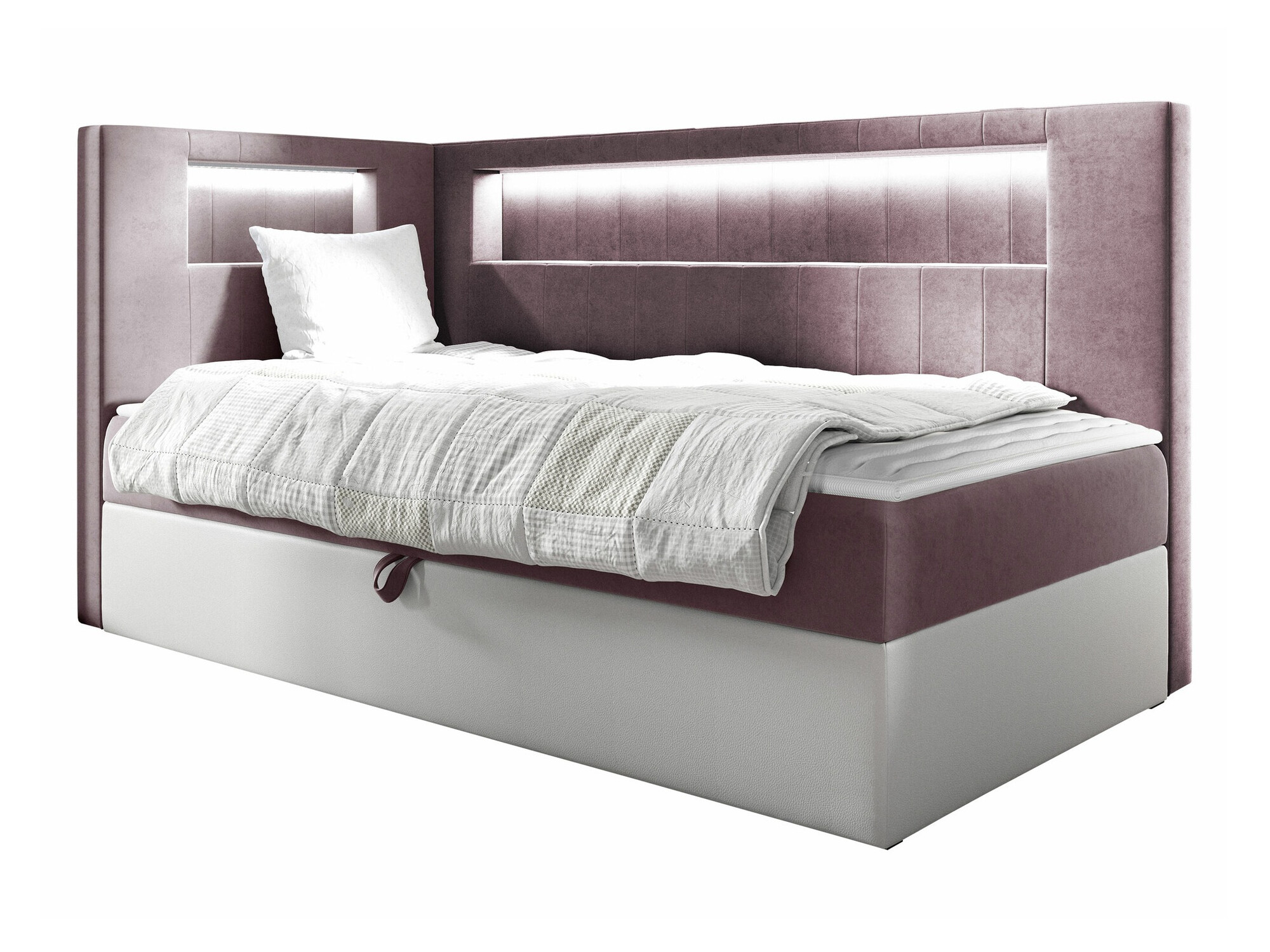 Boxspringbett Lucus VIII (Soft 017 + Fresh 9)