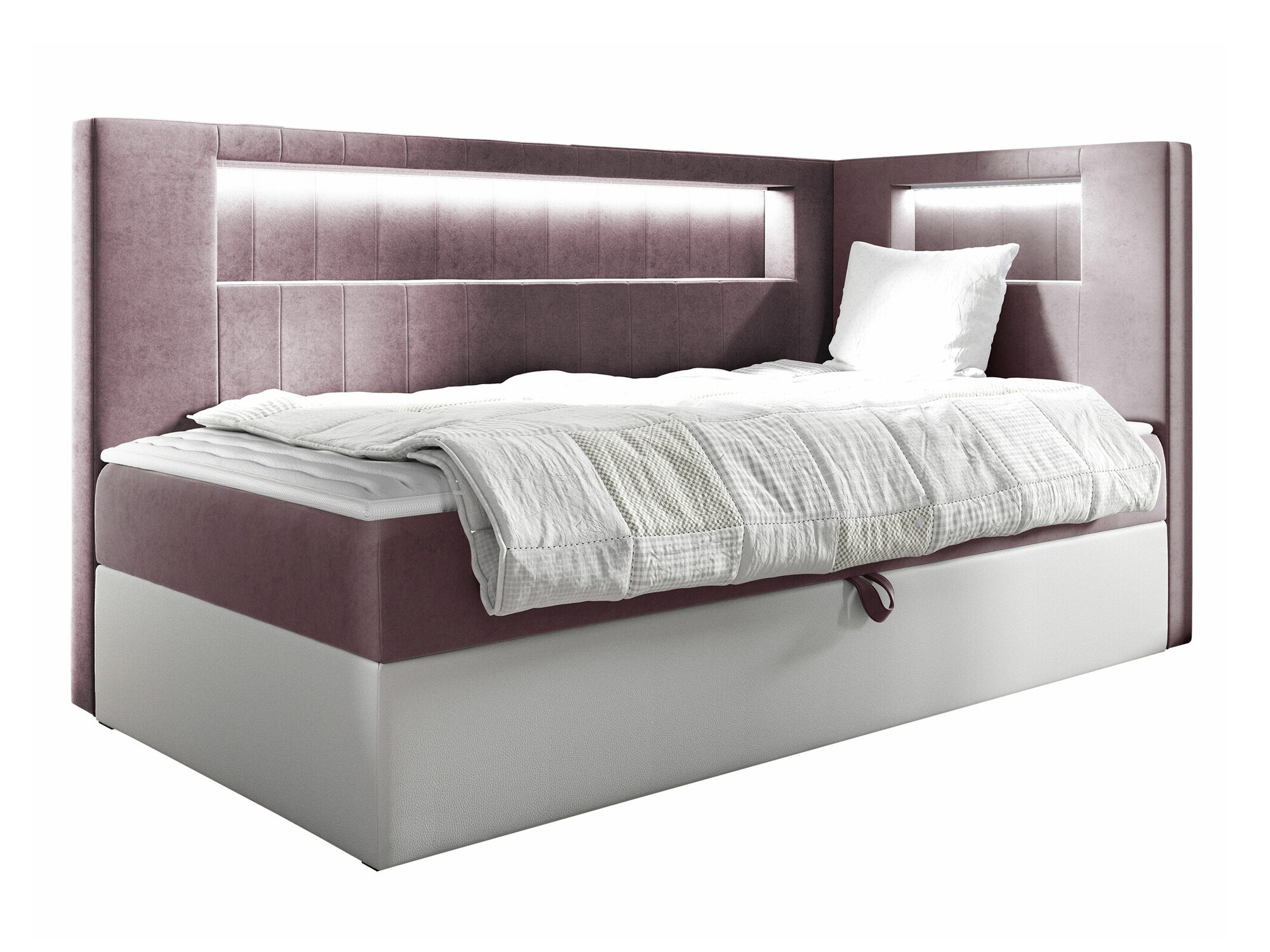 Boxspringbett Lucus VIII (Soft 017 + Fresh 9)