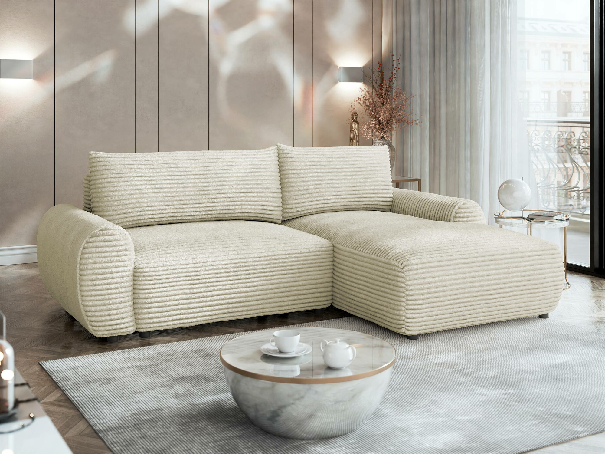 Ecksofa TrendyNest 103 (Tilia 03)