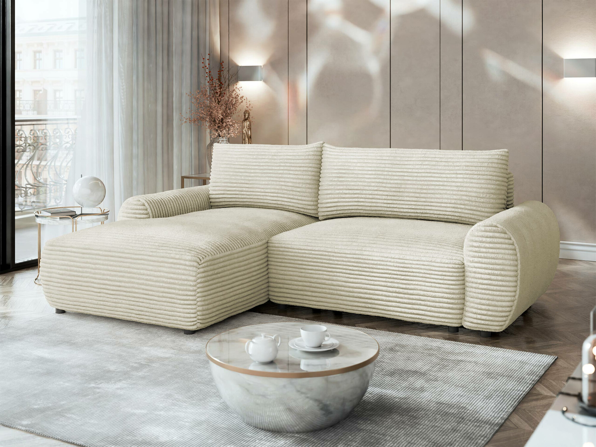 Ecksofa TrendyNest 103 (Tilia 03)