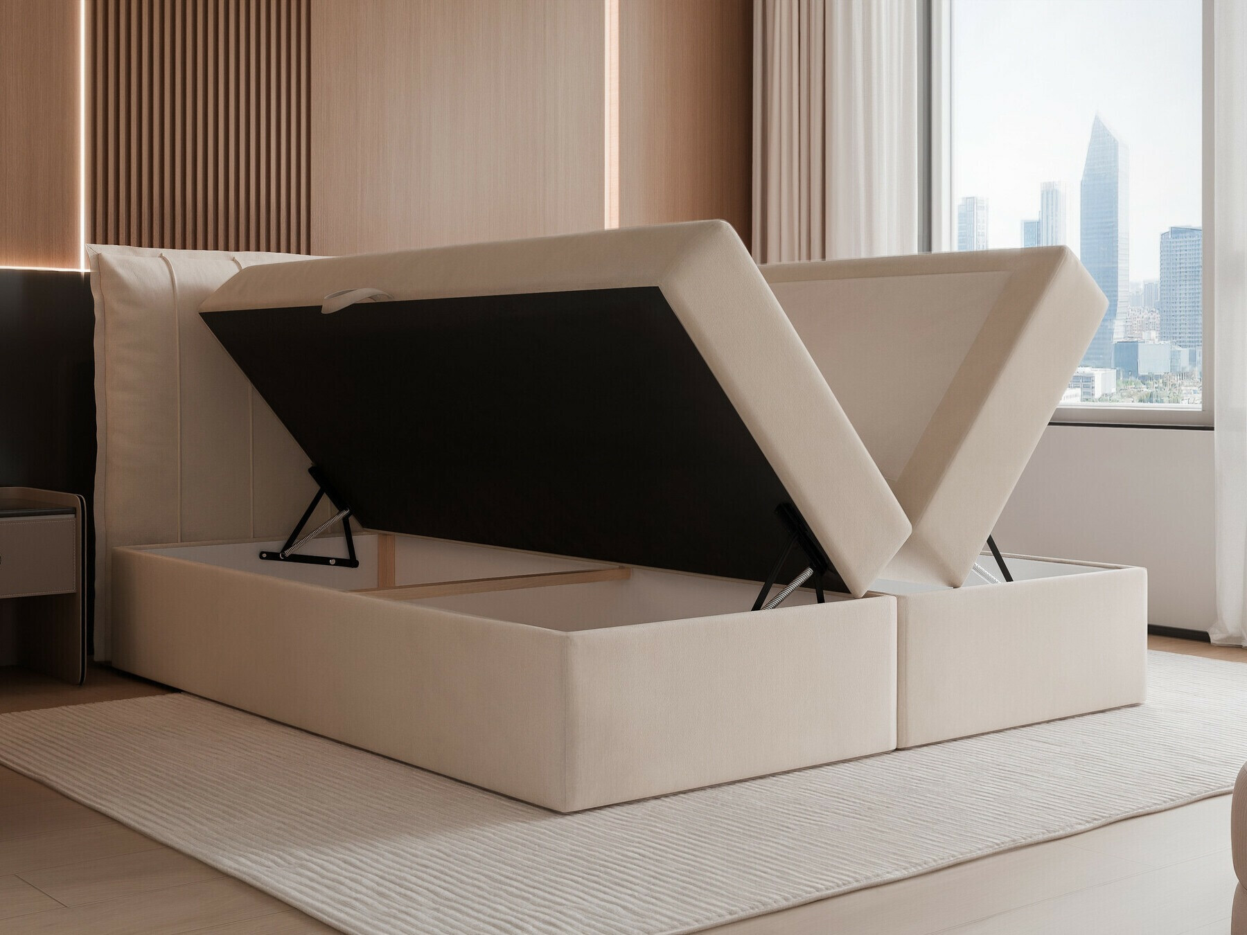 Boxspringbett Martinez 107 (Magic Velvet 2225)