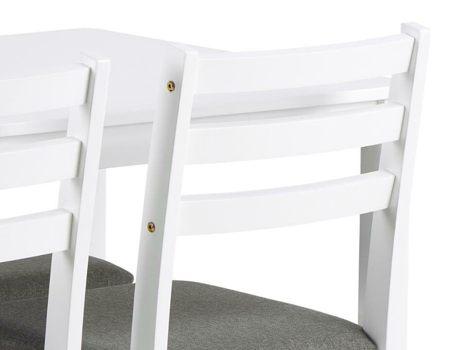 Essgruppe Norsica 857 (Weiß + Hellgrau)