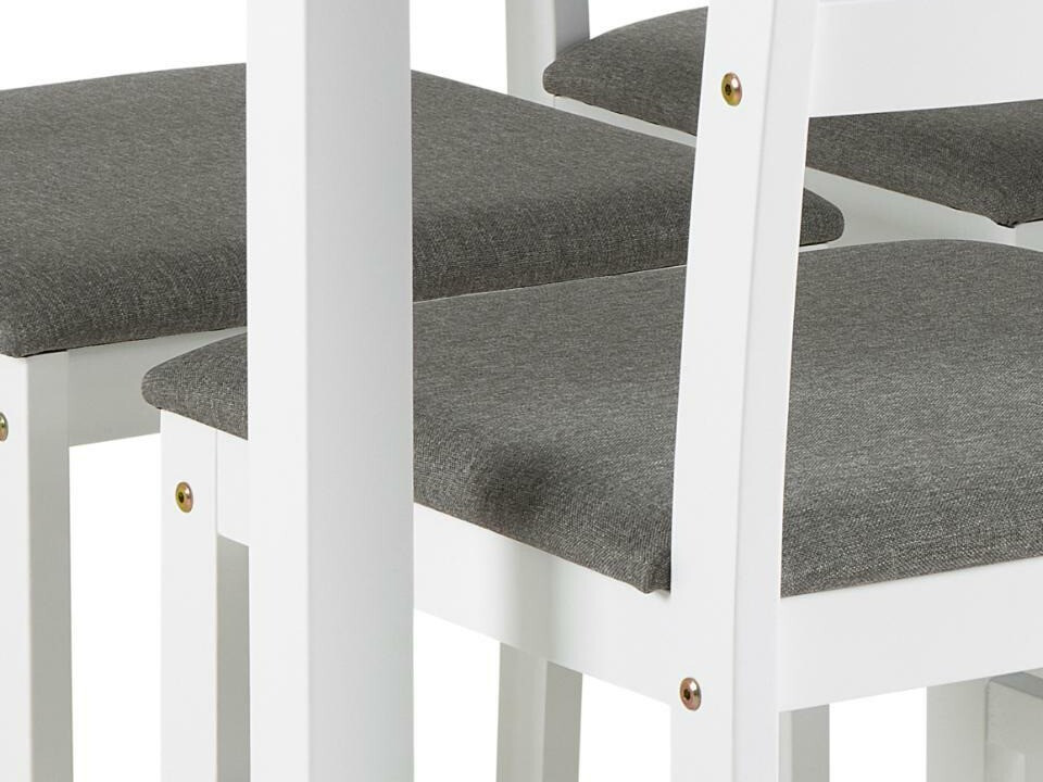 Essgruppe Norsica 857 (Weiß + Hellgrau)