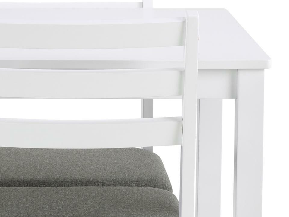 Essgruppe Norsica 857 (Weiß + Hellgrau)