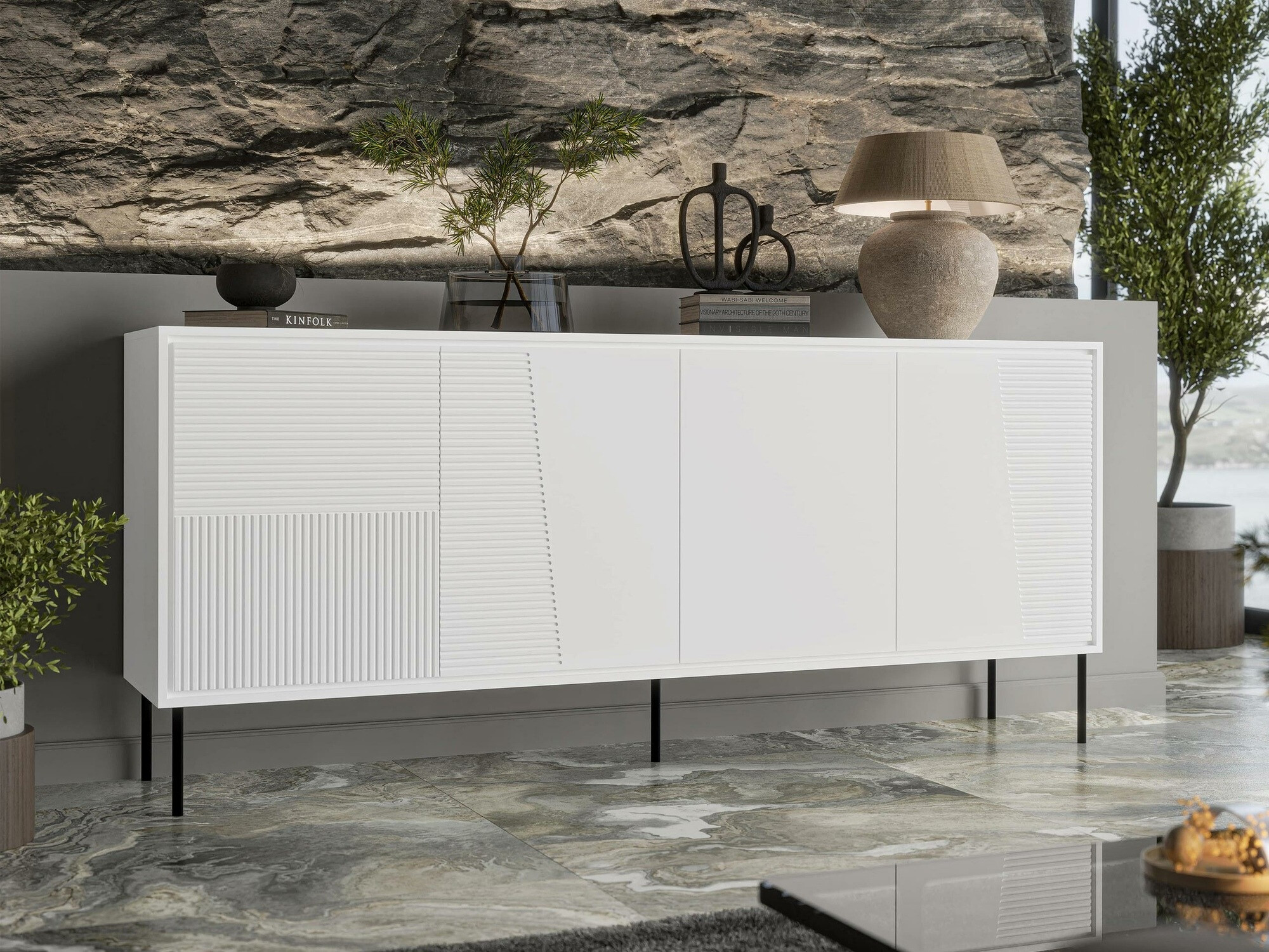 Sideboard Charlotte 208 (Weiß)