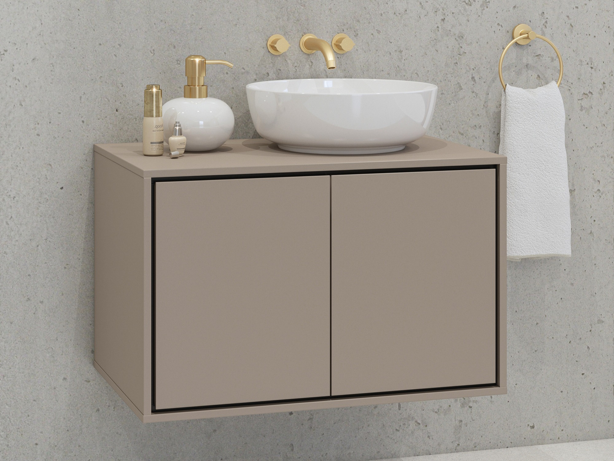 Hängeschrank für Waschbecken Tecavu 103 (Congo)