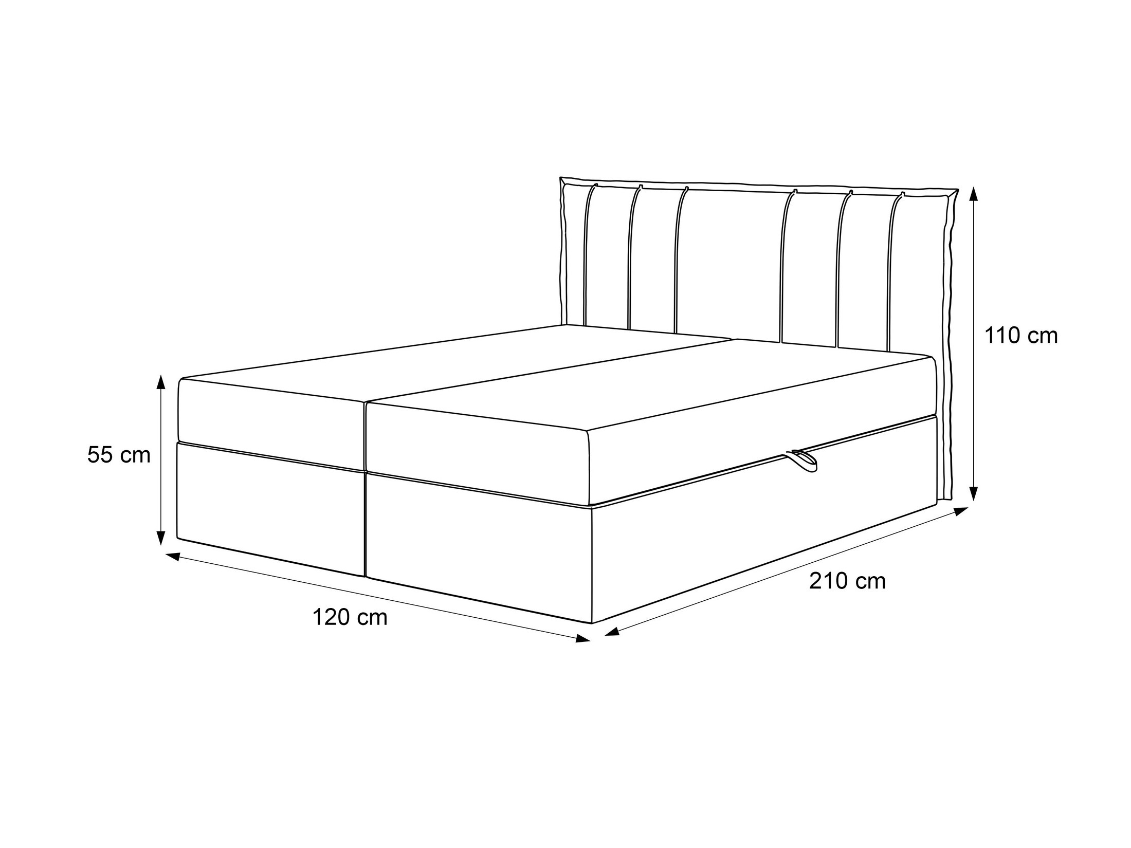 Boxspringbett Martinez 107 (Legend 04)