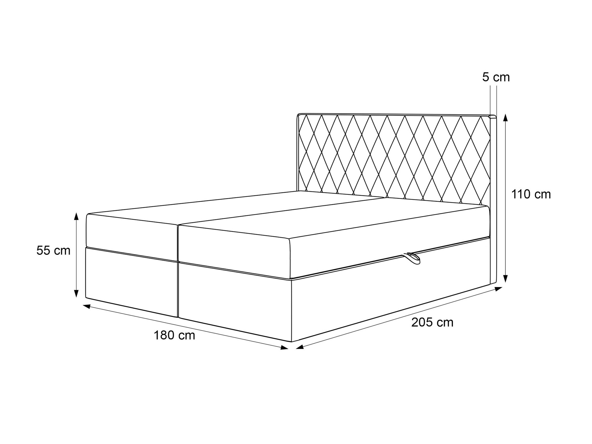 Boxspringbett Martinez 114 (Melody 13)