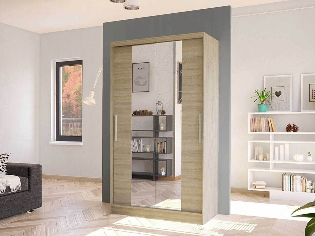 Kleiderschrank Closico 163 (Sonoma Eichenholzoptik)